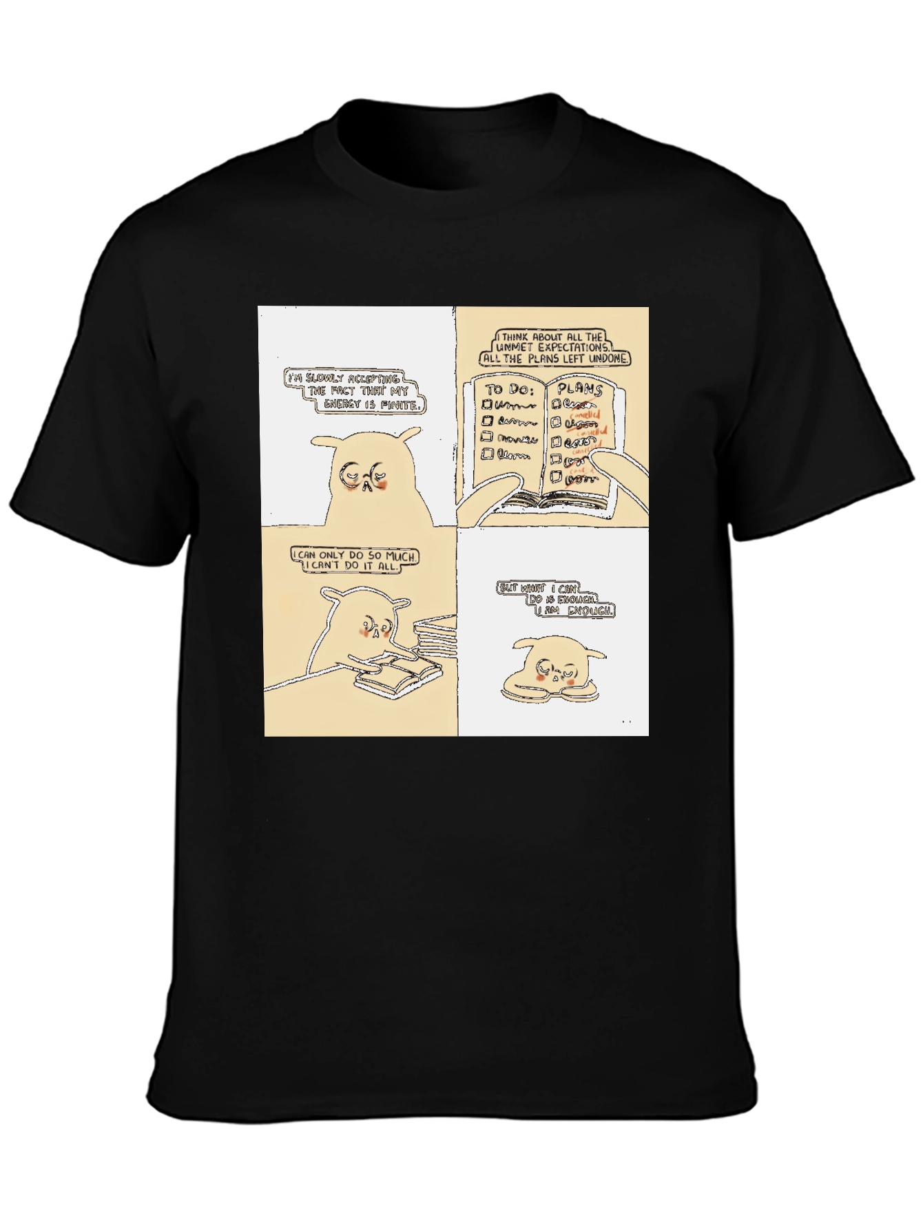 Funny Cat Meme T-Shirt - Energy is Finite