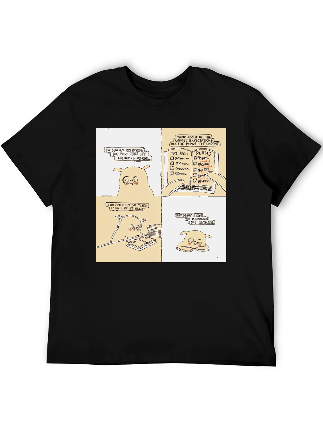 Funny Cat Meme T-Shirt - Energy is Finite