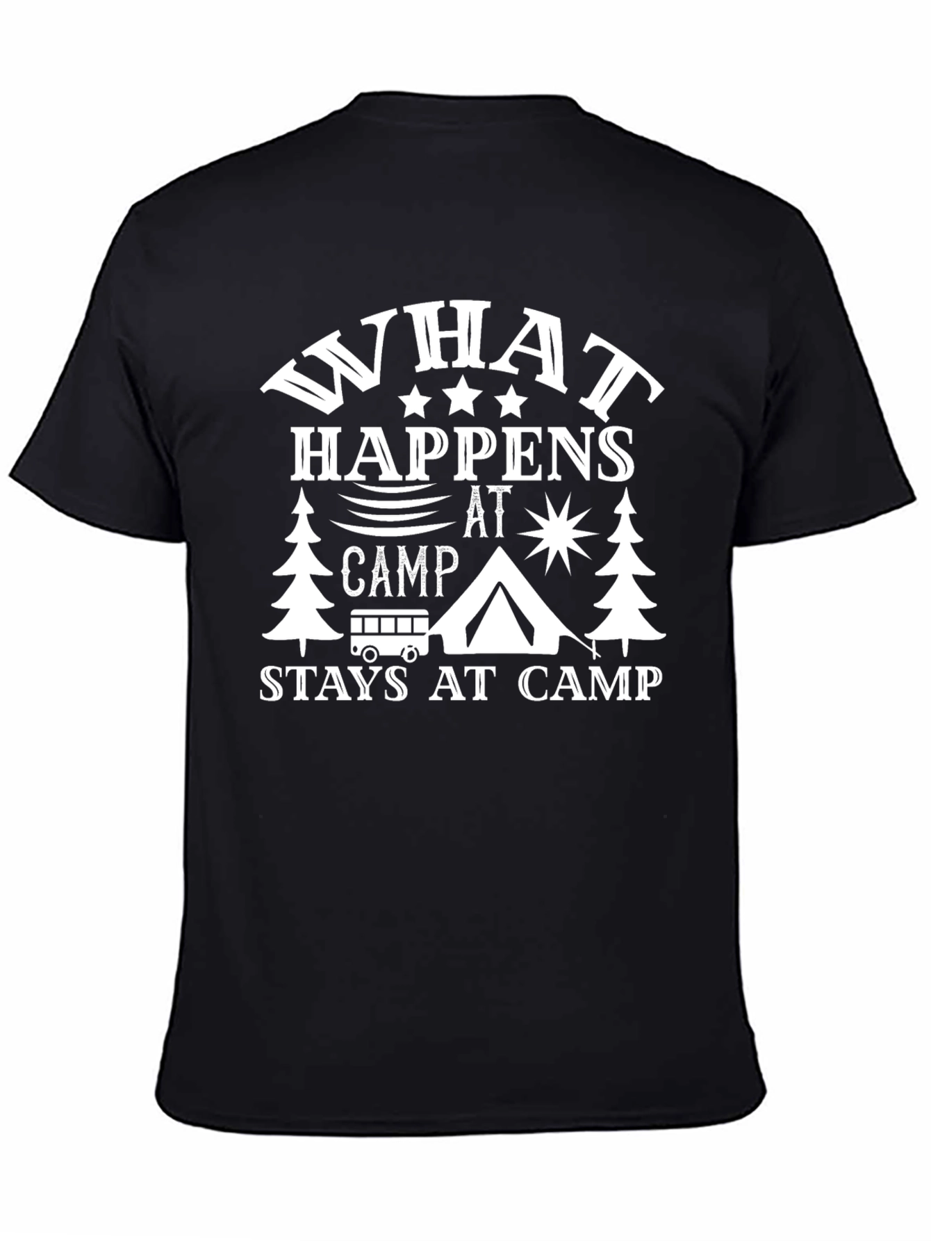 Camping Trip T-Shirt - What Happens At Camp