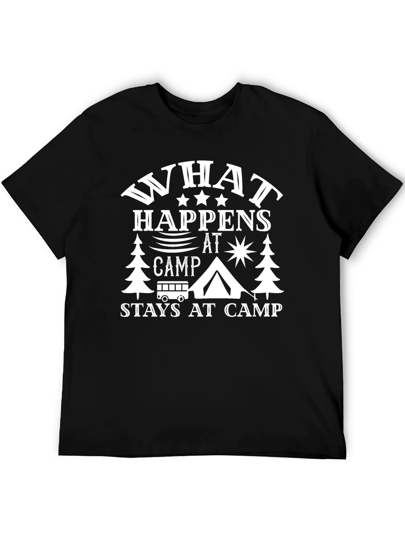 Camping Trip T-Shirt - What Happens At Camp