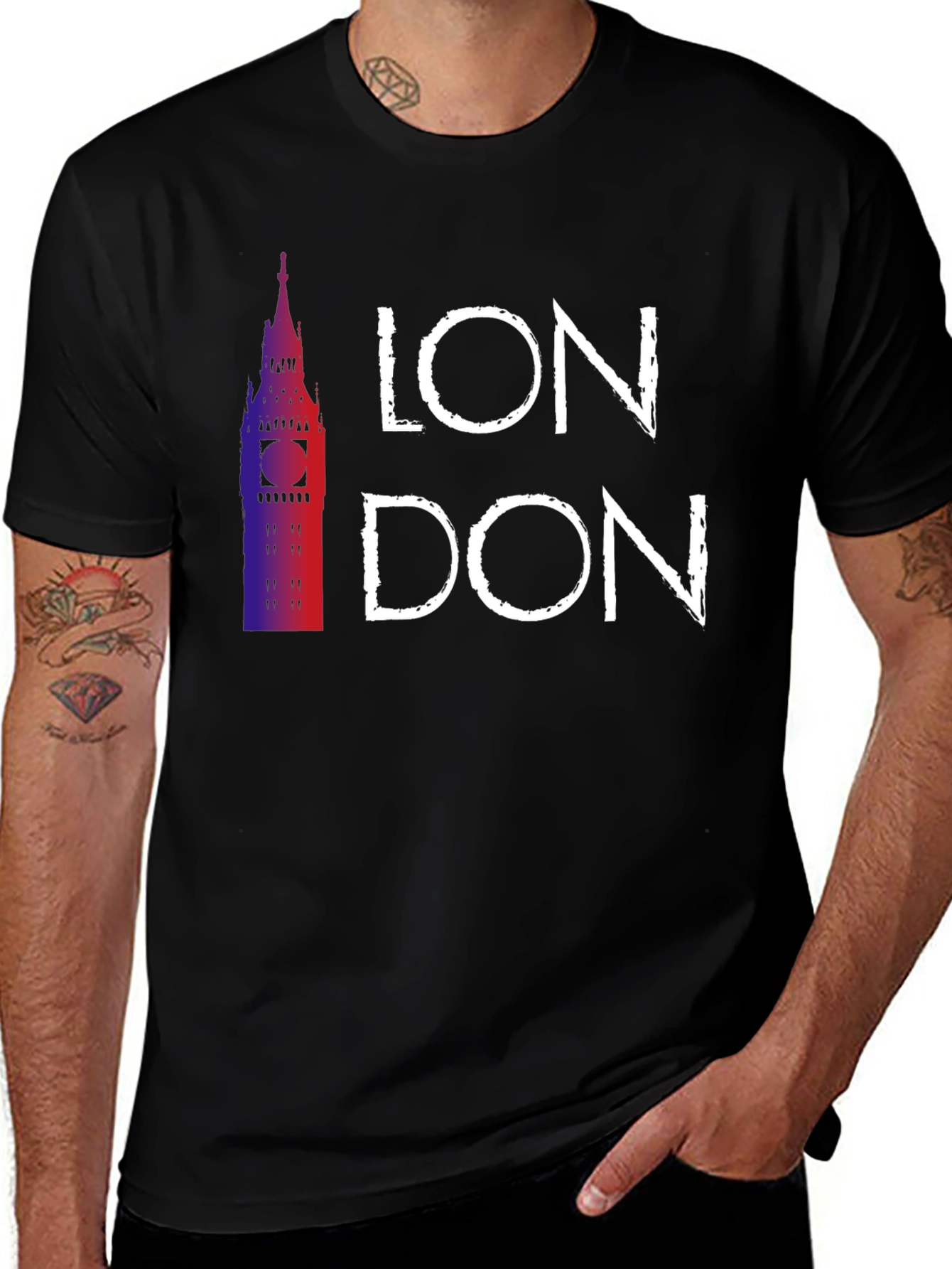 London Big Ben Graphic T-Shirt