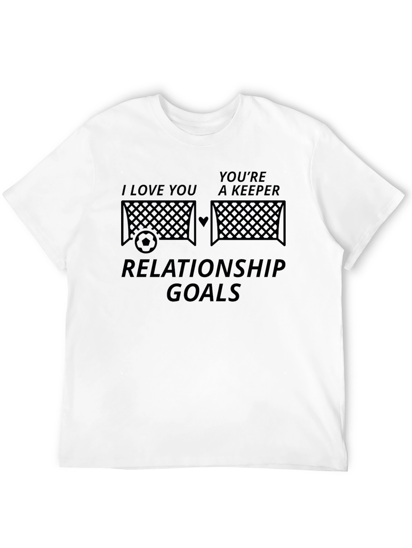 Relationship Goals T-Shirt - Soccer Love
