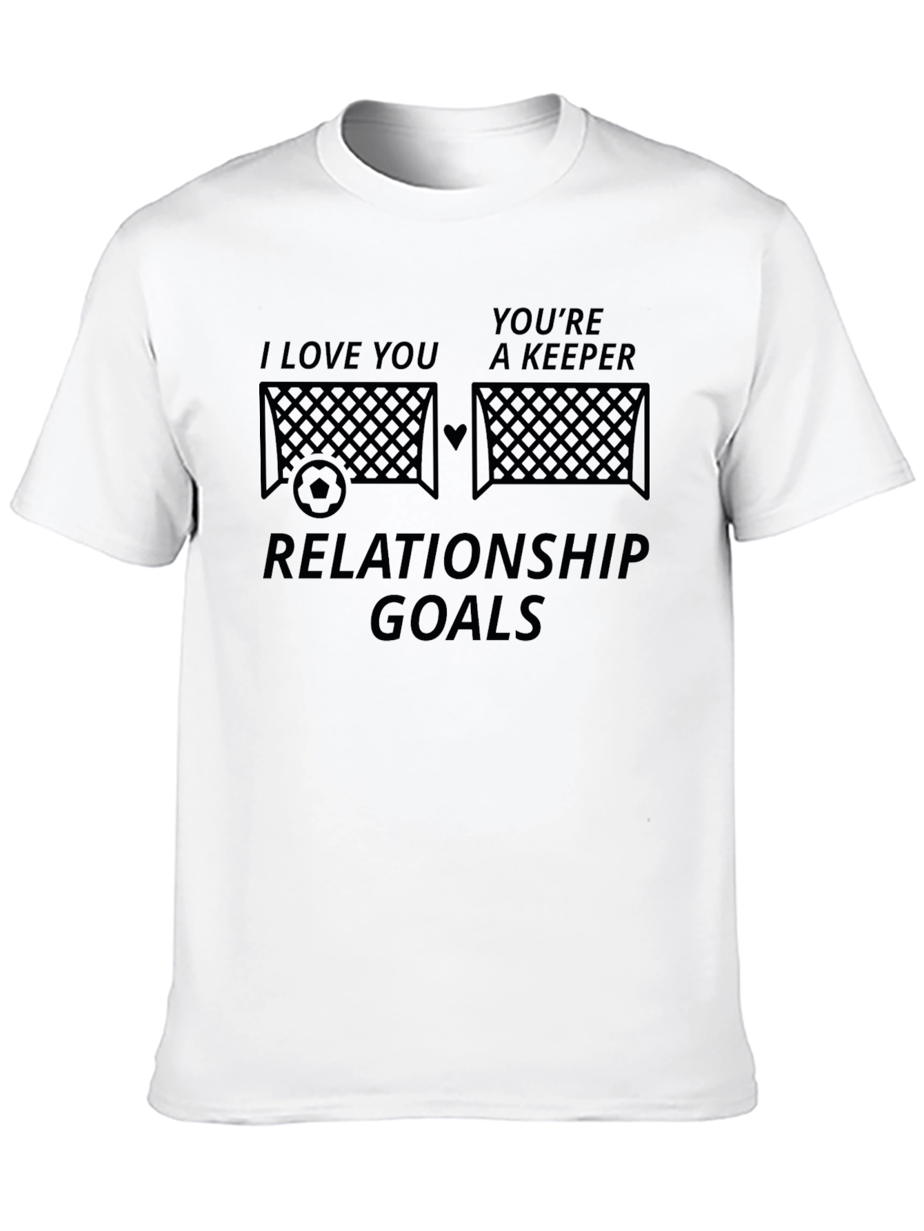 Relationship Goals T-Shirt - Soccer Love