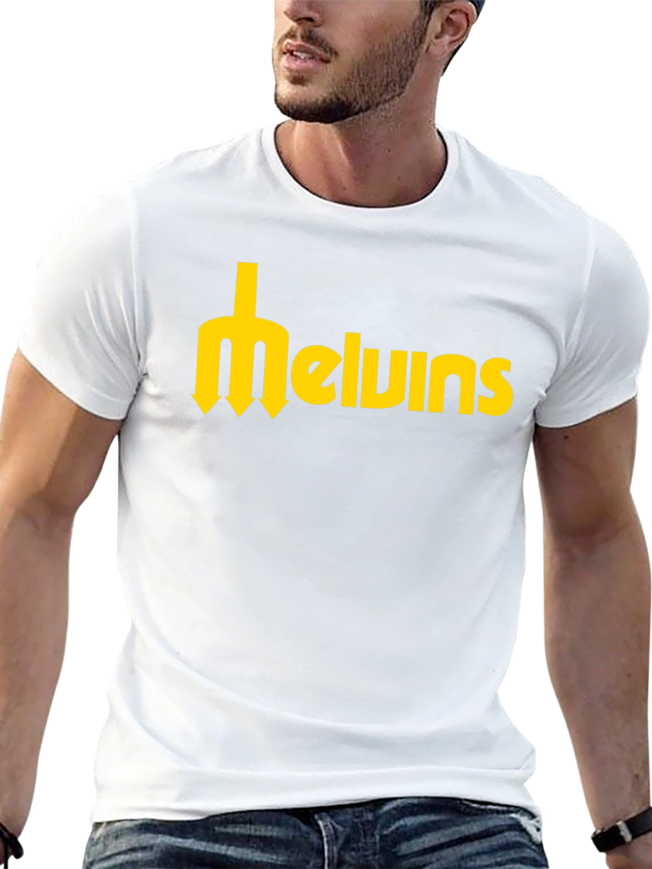 Melvins Band Logo Black T-Shirt
