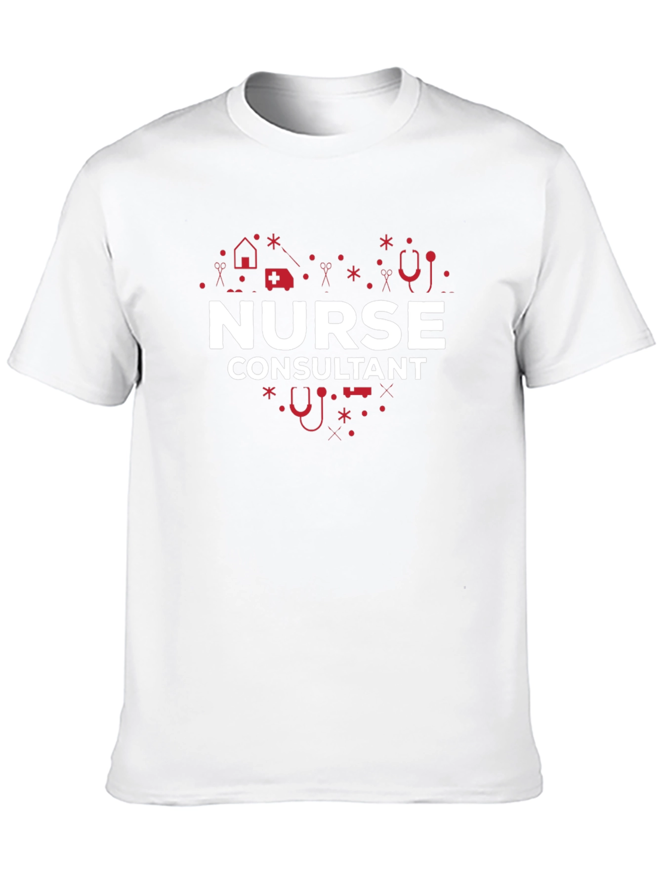 Nurse Consultant Heart Graphic Tee