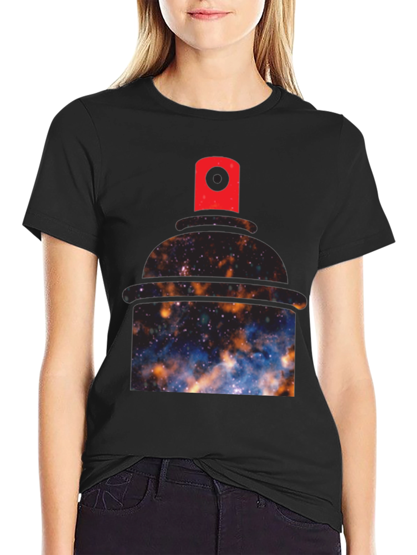 Cosmic Spray Can Graphic Tee