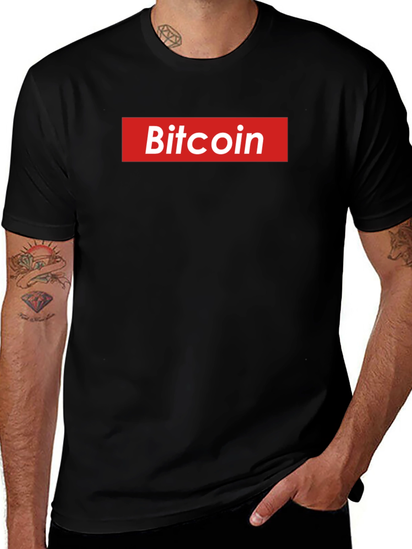 Bitcoin Logo Tee - Crypto Currency T-Shirt