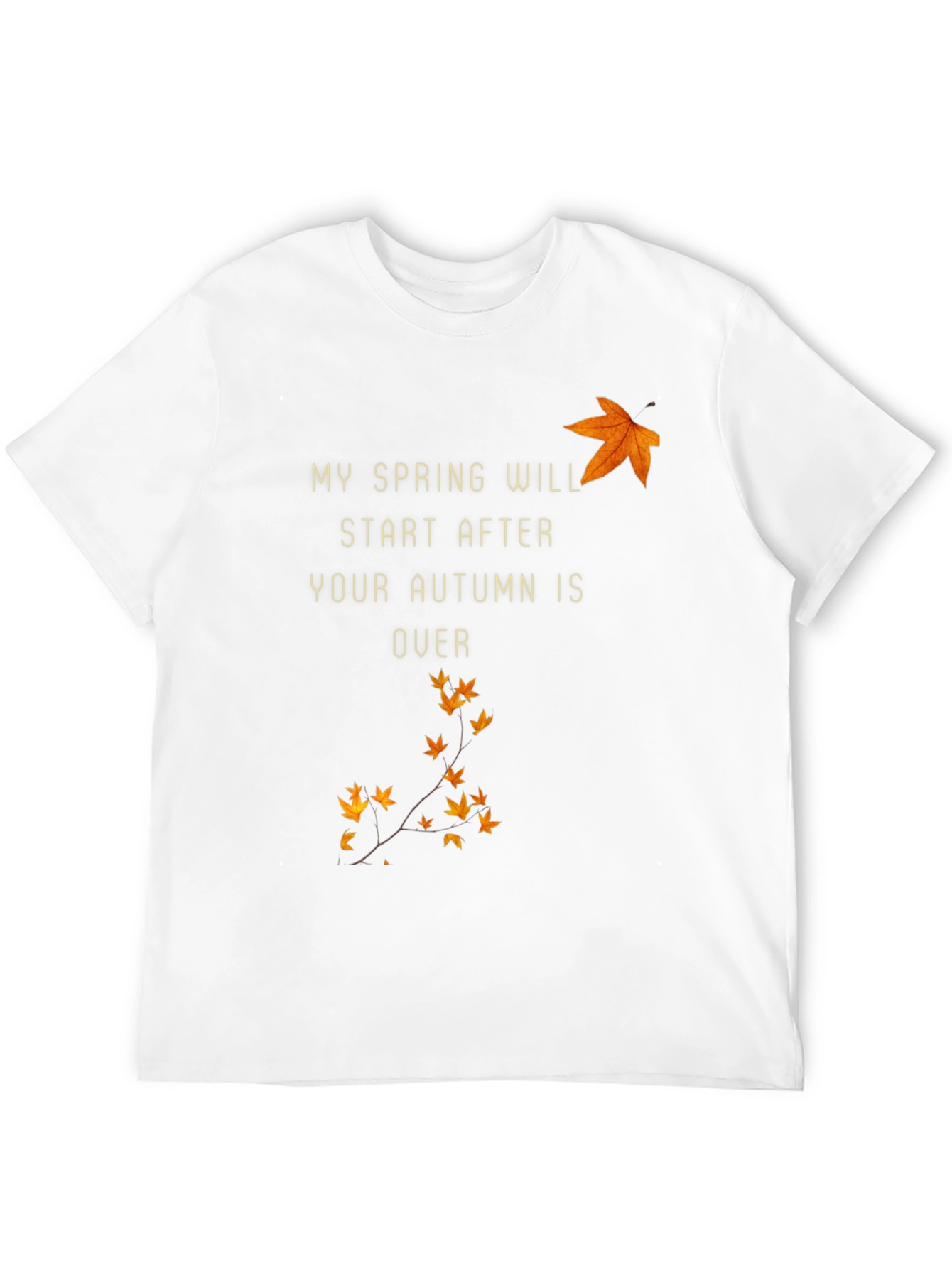 Autumn to Spring Graphic Tee - Black