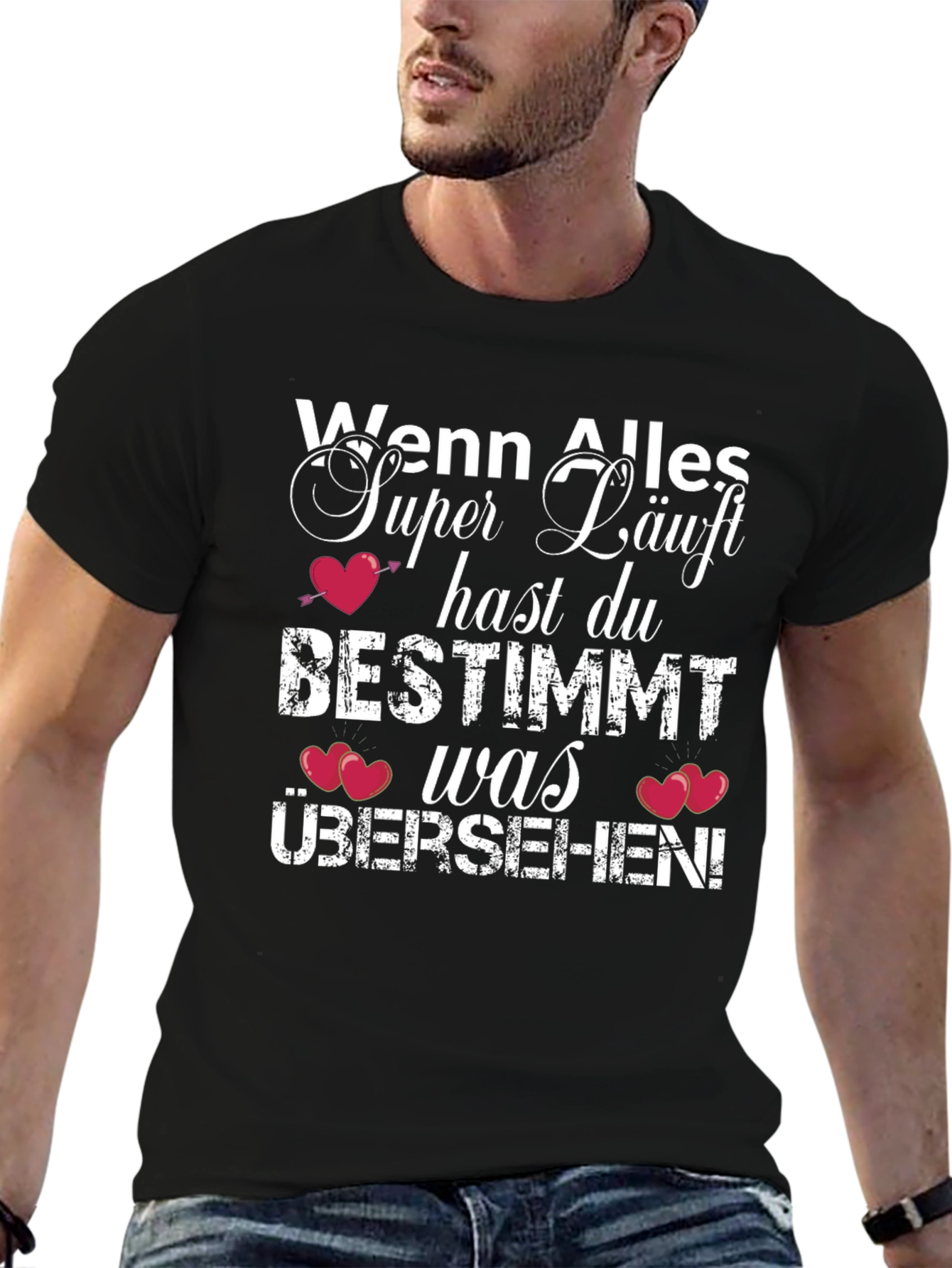 Funny German Saying T-Shirt - Wenn Alles Super Läuft