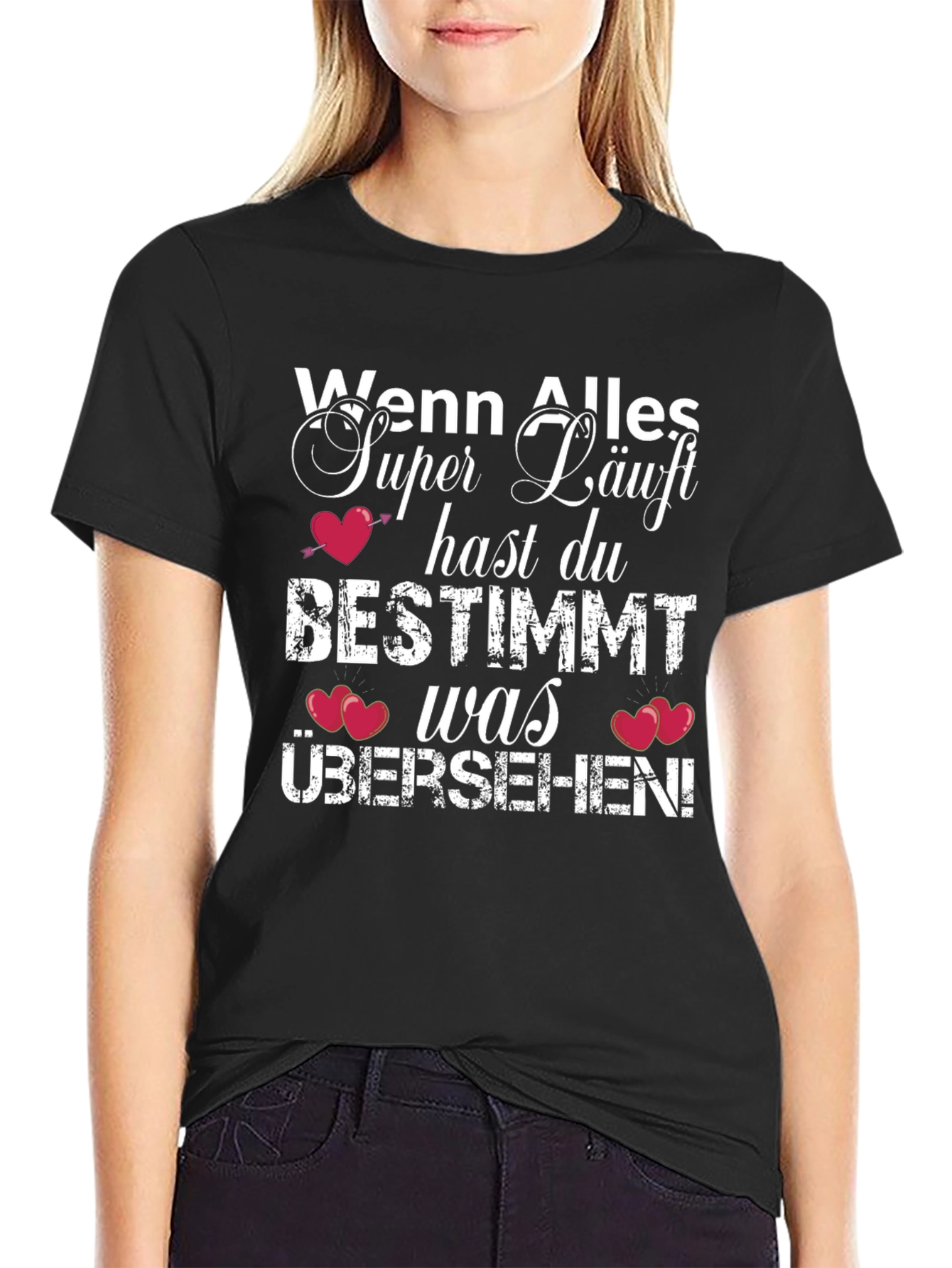 Funny German Saying T-Shirt - Wenn Alles Super Läuft