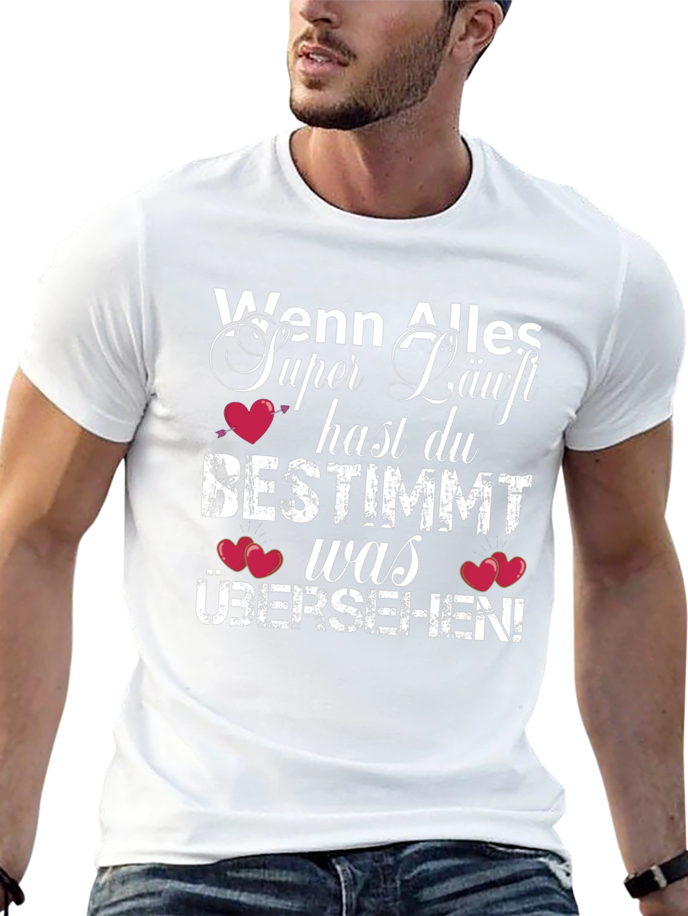 Funny German Saying T-Shirt - Wenn Alles Super Läuft
