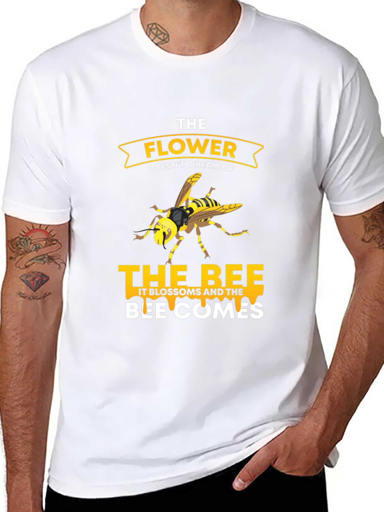 The Flower Doesnt Dream T-Shirt