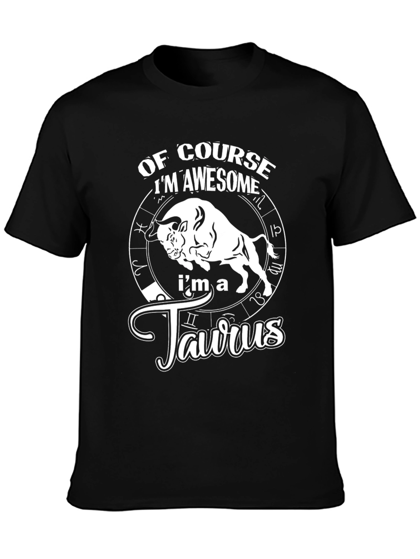 Awesome Taurus Zodiac T-Shirt