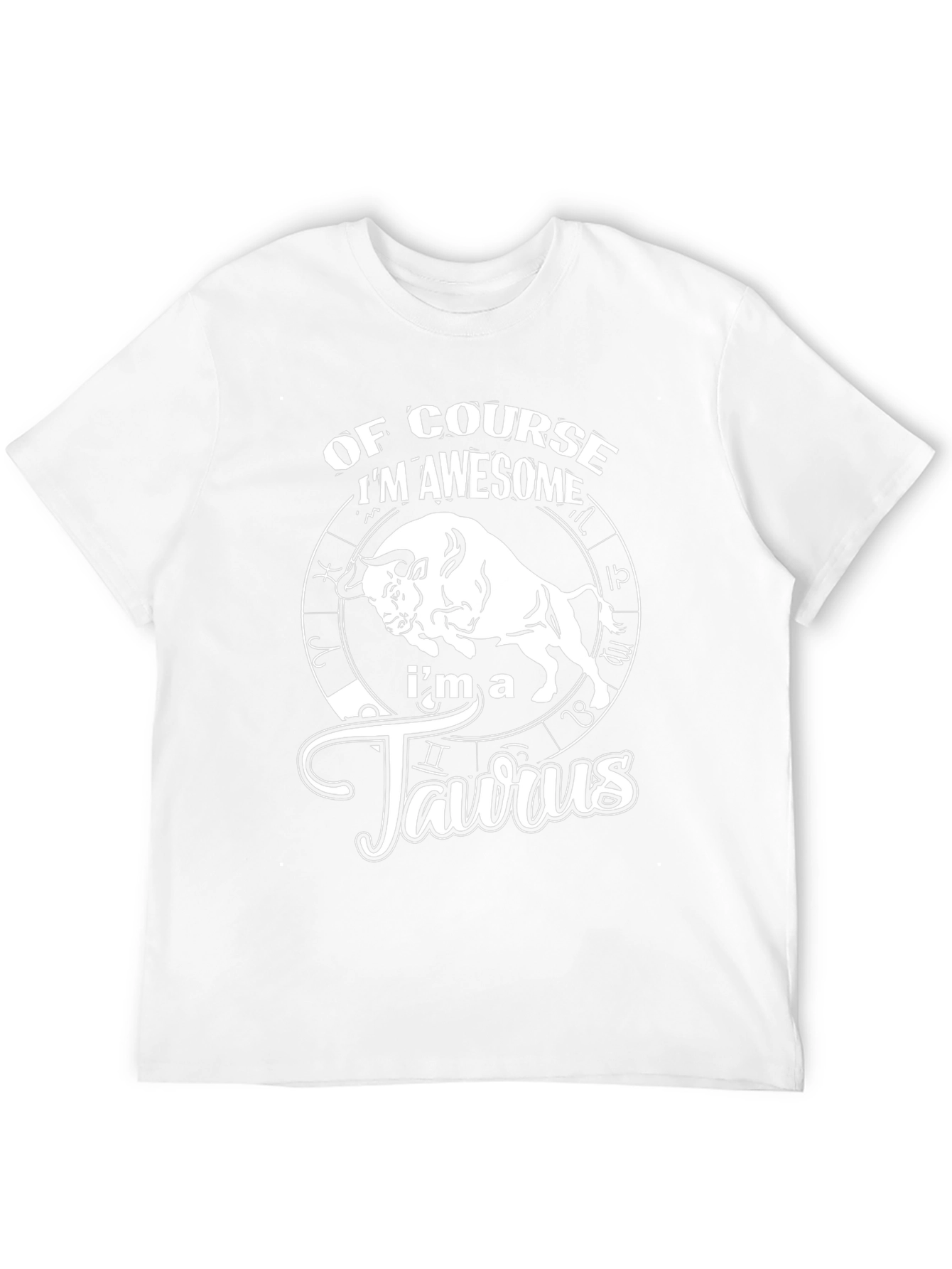 Awesome Taurus Zodiac T-Shirt