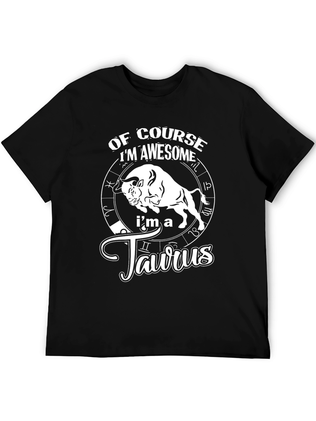 Awesome Taurus Zodiac T-Shirt
