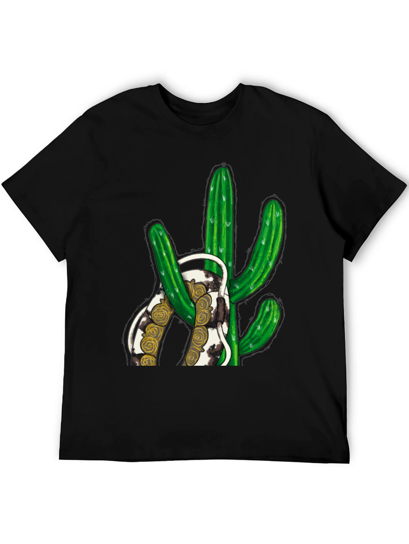 Cactus Graphic Print Tee
