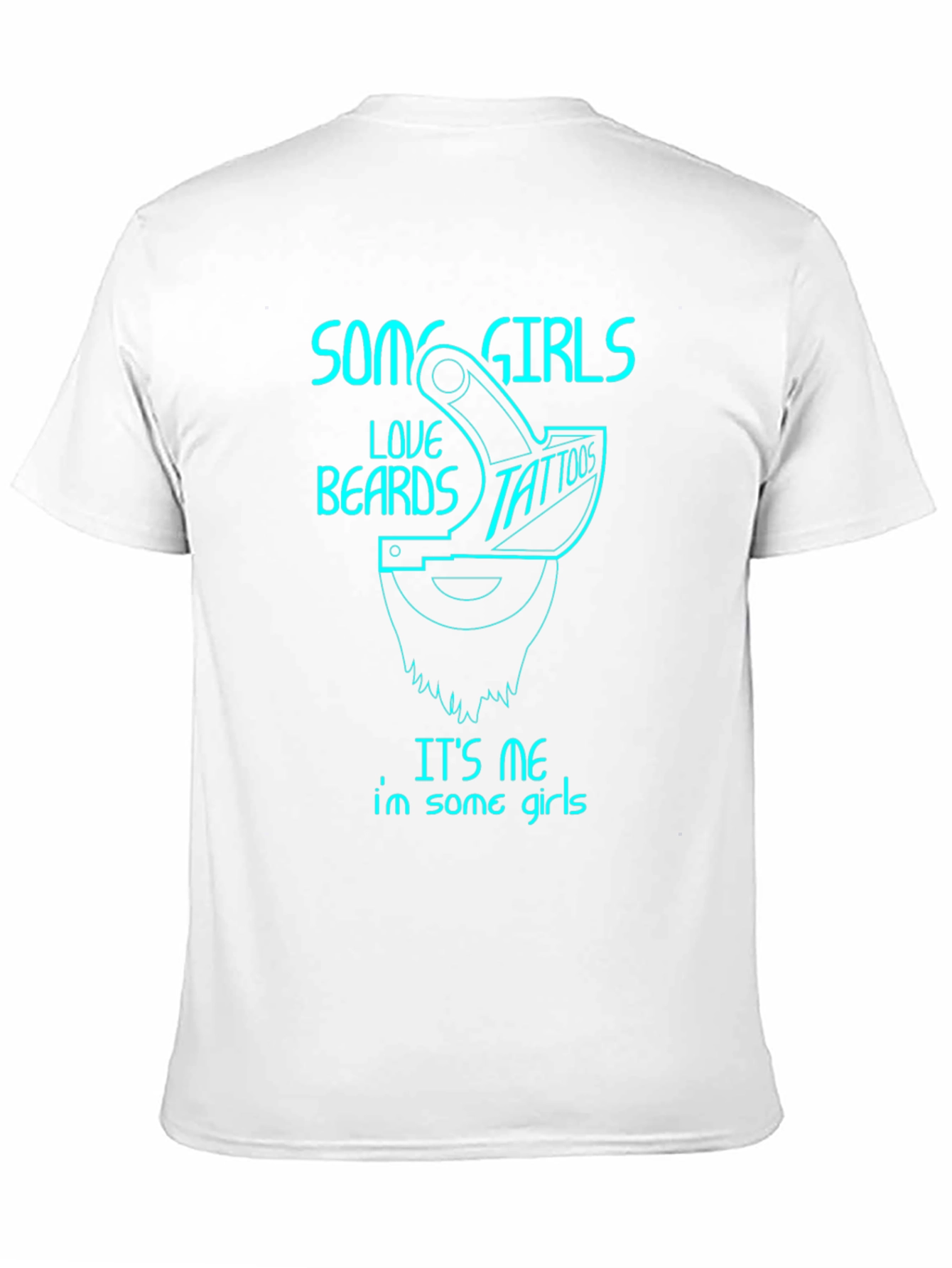 Some Girls Love Beards and Tattoos Graphic Tee