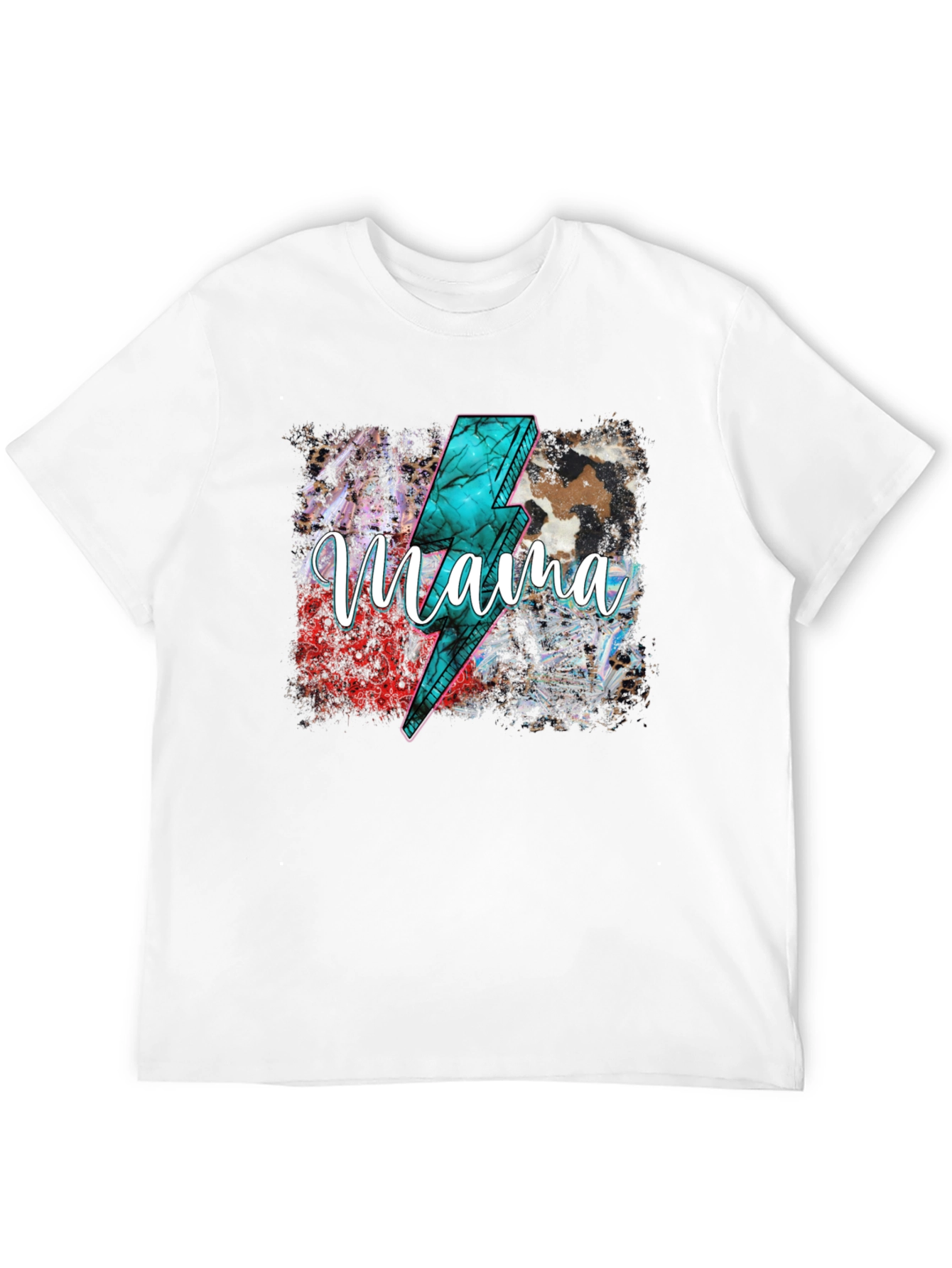 Mama Lightning Bolt Graphic Tee