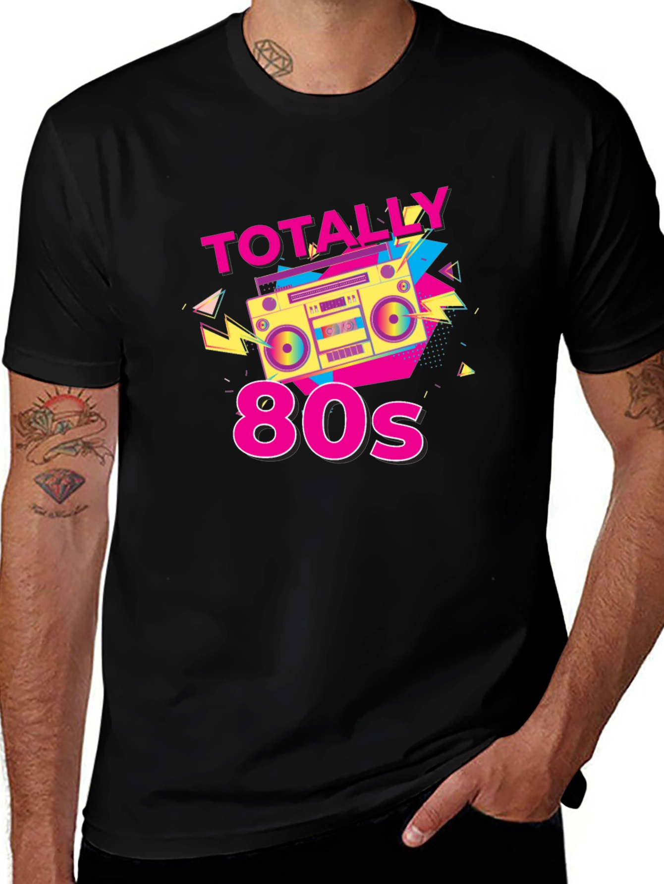 Totally 80s Retro Graphic T-Shirt