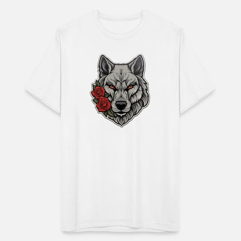 Gothic Wolf Wildlife Illustration