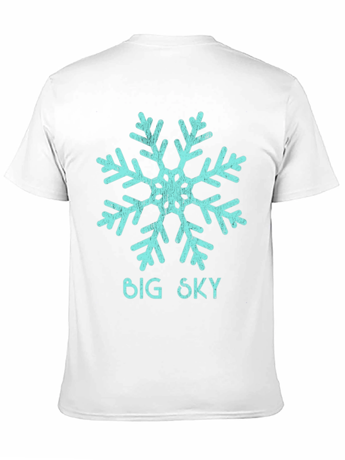 Big Sky Snowflake Graphic Tee