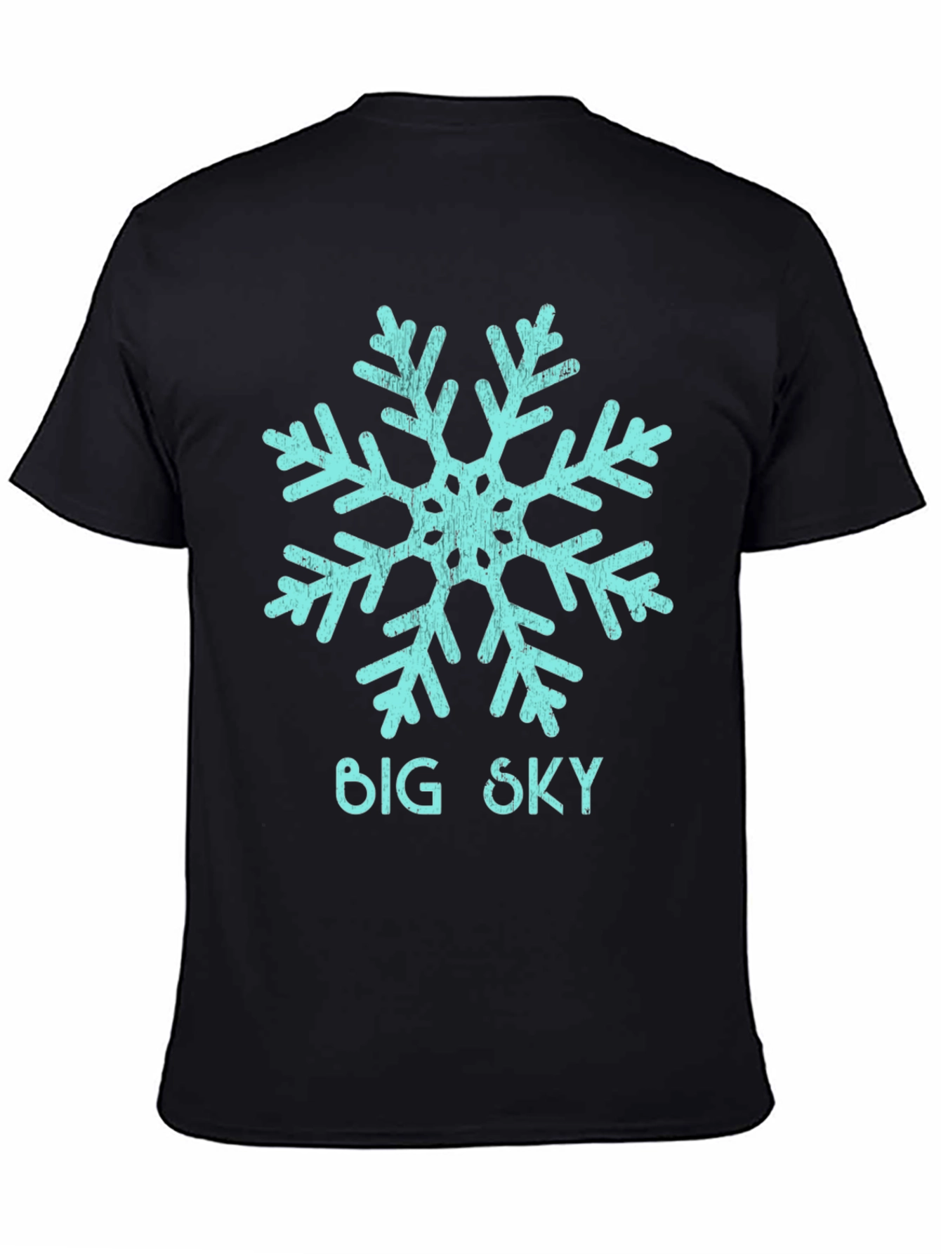 Big Sky Snowflake Graphic Tee