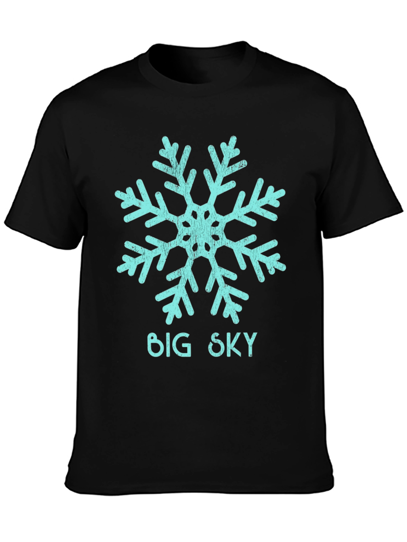 Big Sky Snowflake Graphic Tee