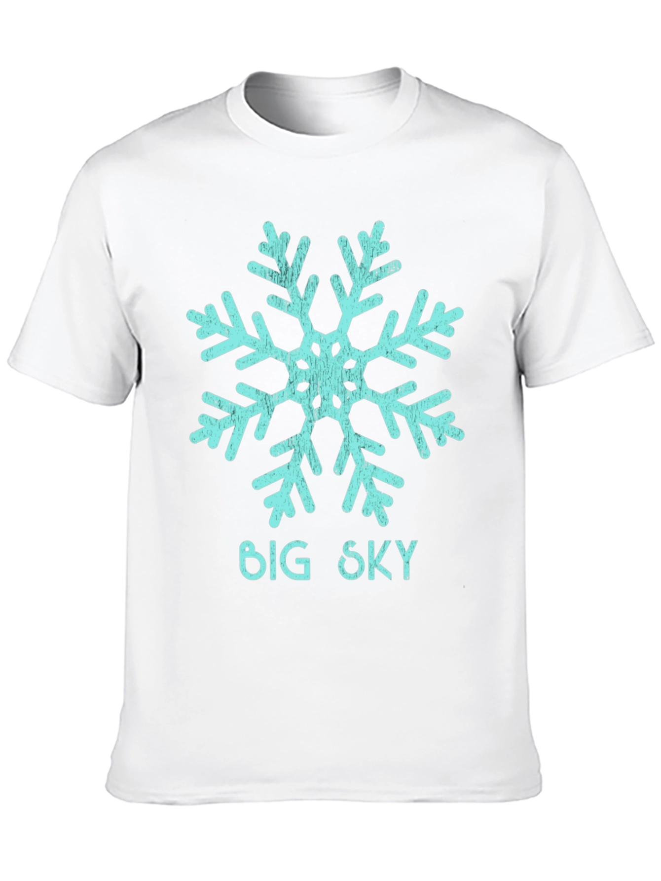 Big Sky Snowflake Graphic Tee