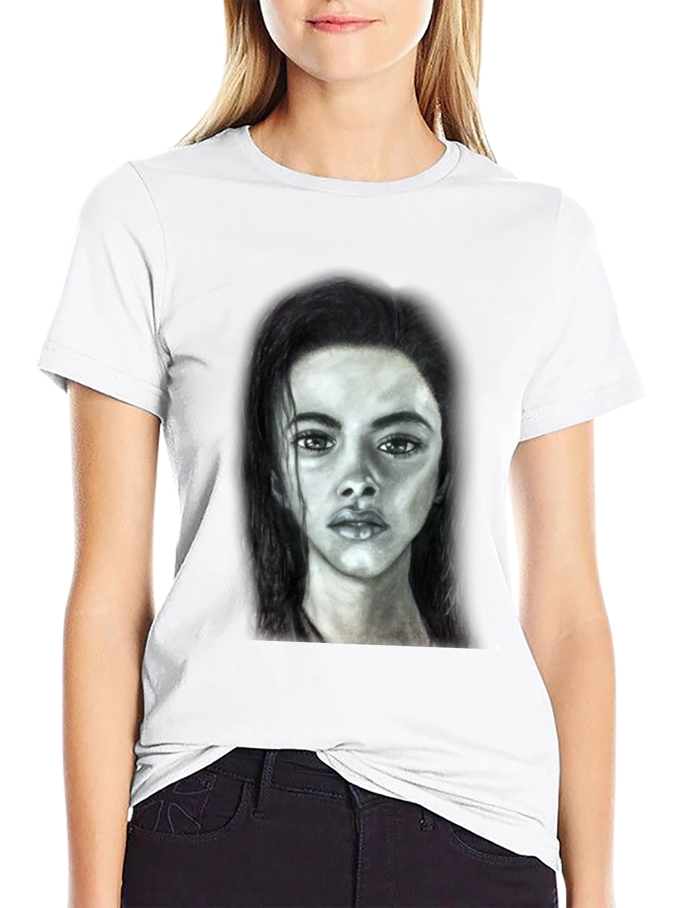 Portrait Graphic Tee - Unisex Soft Cotton T-Shirt
