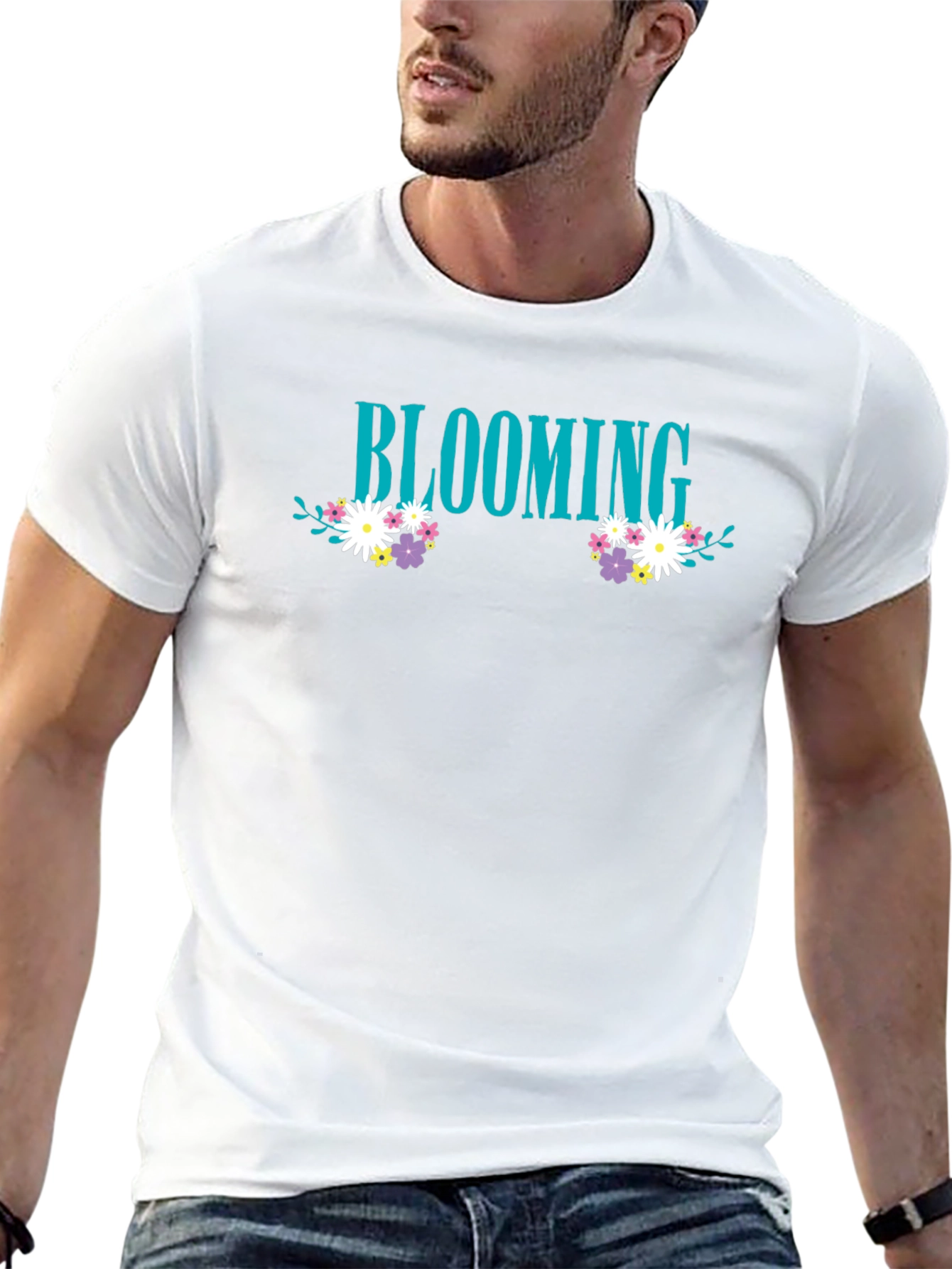 Blooming Floral Graphic T-Shirt - Unisex