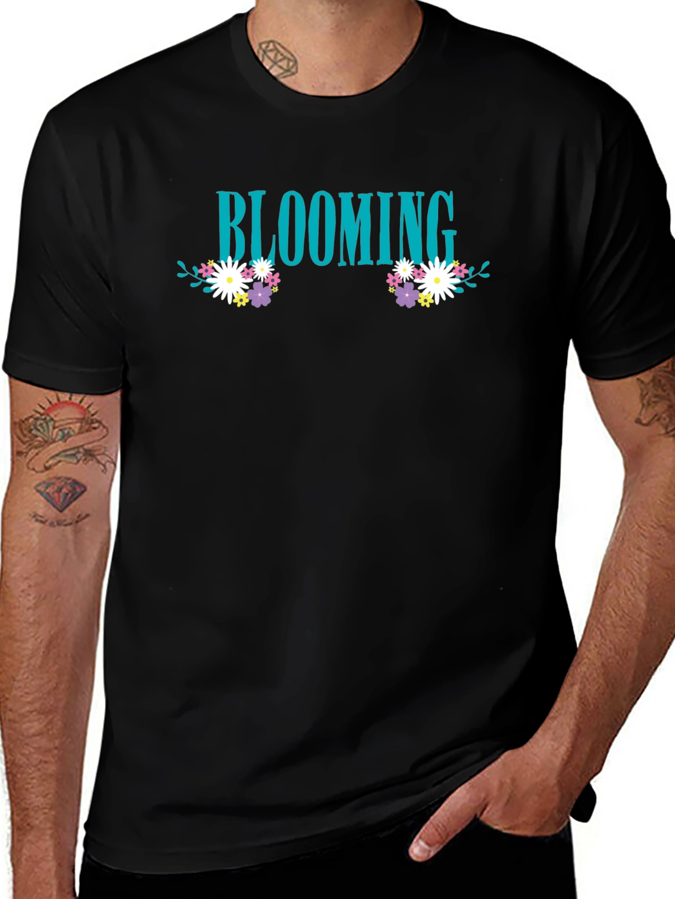 Blooming Floral Graphic T-Shirt - Unisex