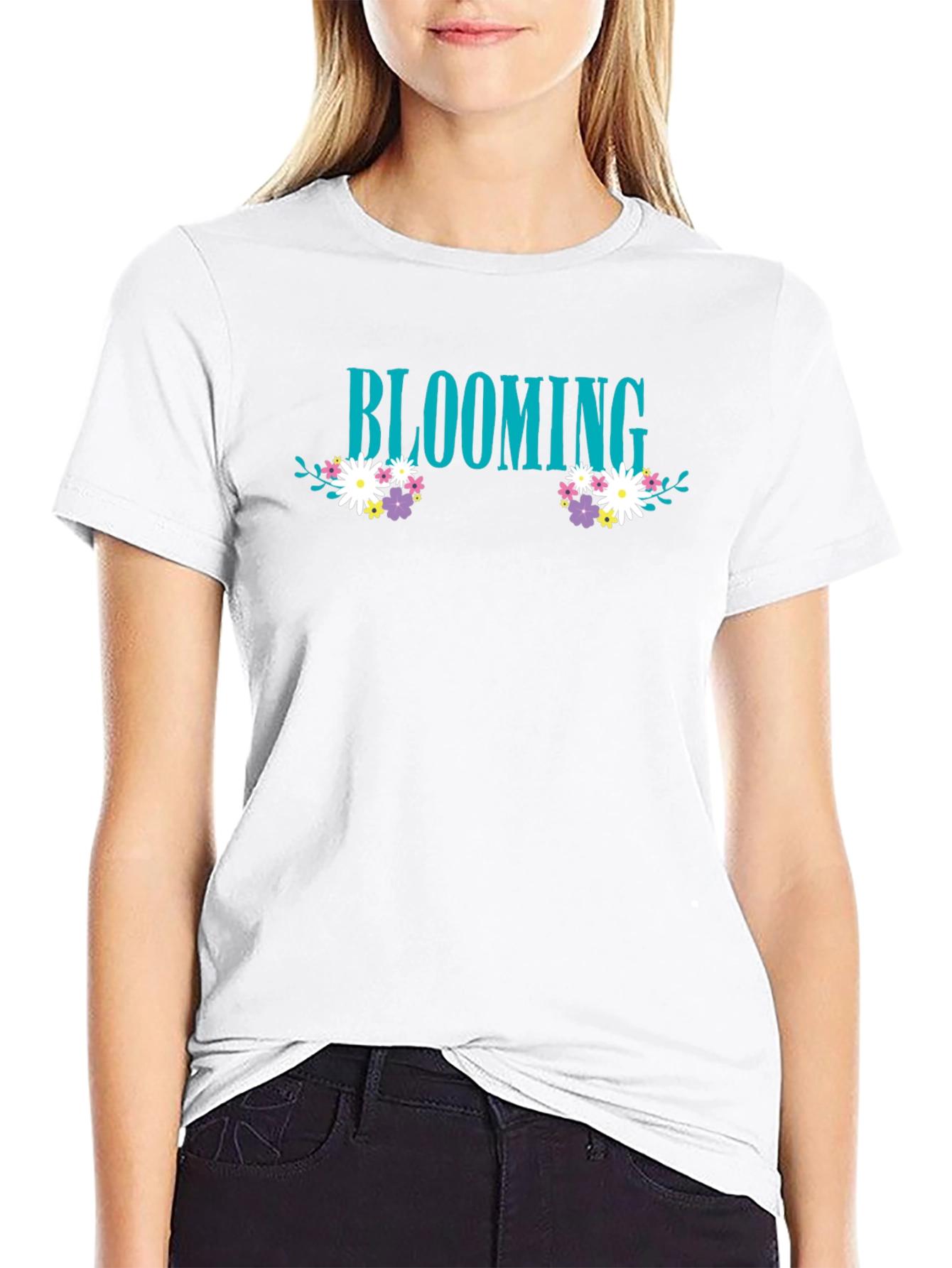 Blooming Floral Graphic T-Shirt - Unisex