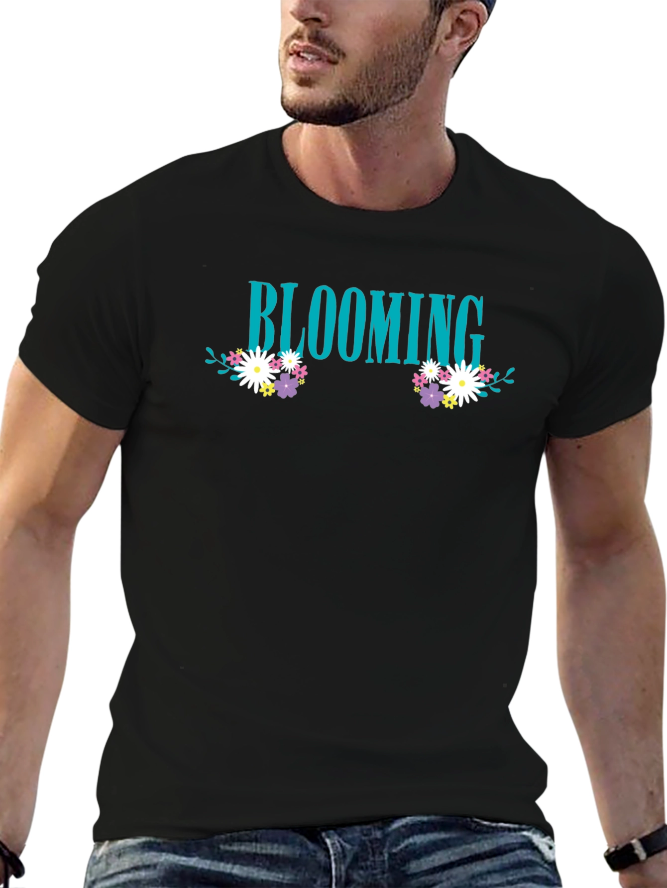 Blooming Floral Graphic T-Shirt - Unisex