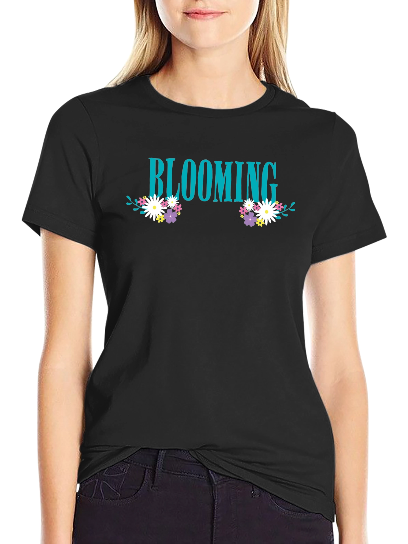 Blooming Floral Graphic T-Shirt - Unisex