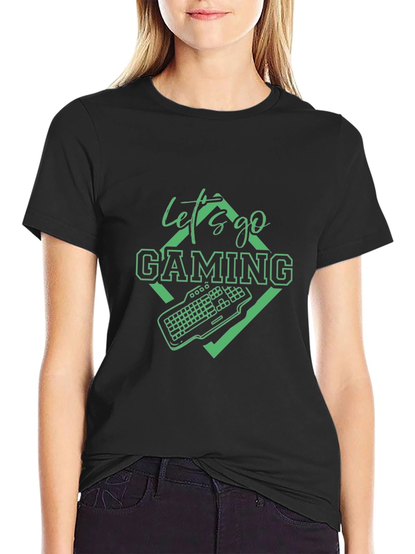Lets Go Gaming T-Shirt - Gamer Style