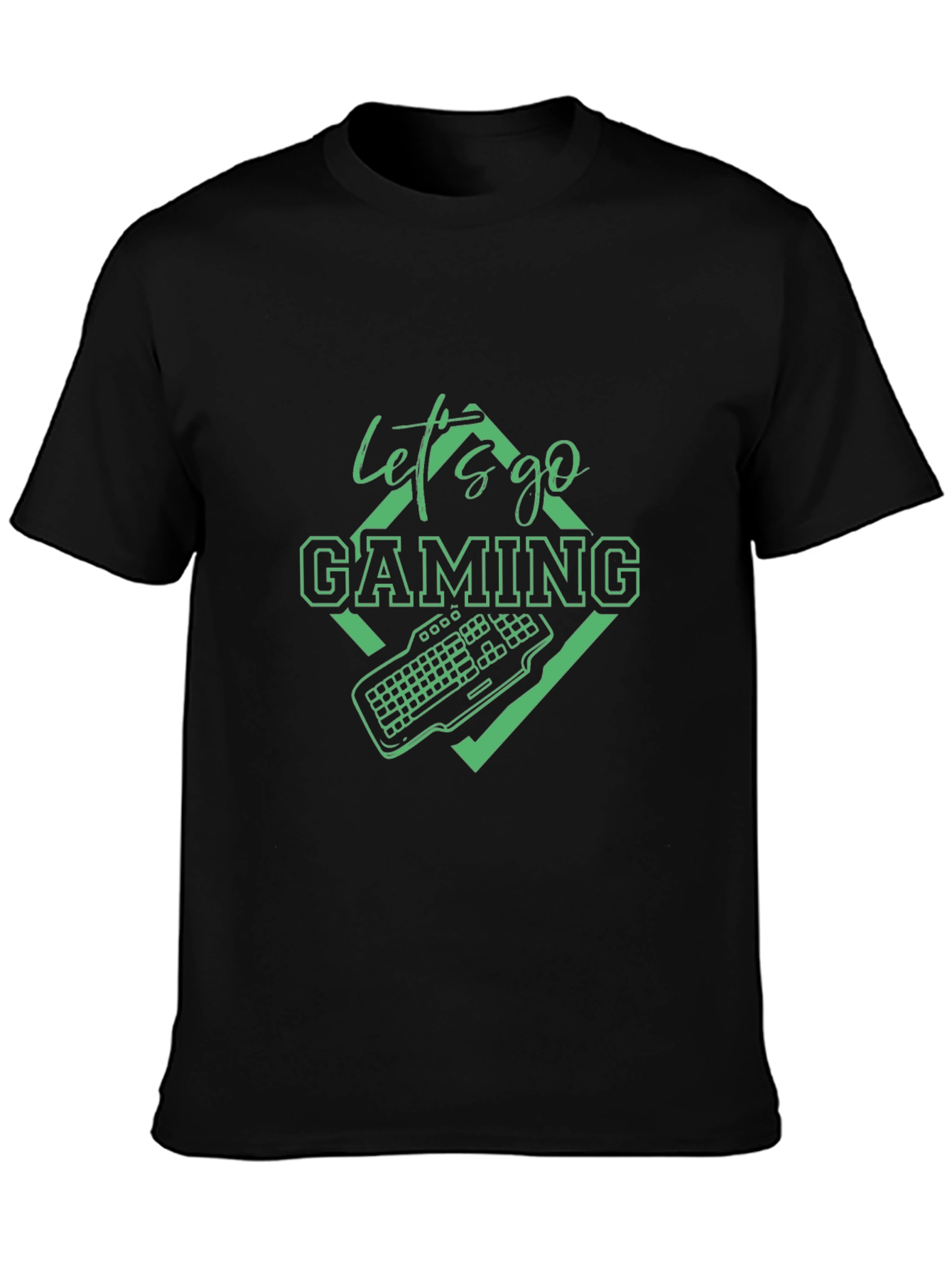 Lets Go Gaming T-Shirt - Gamer Style
