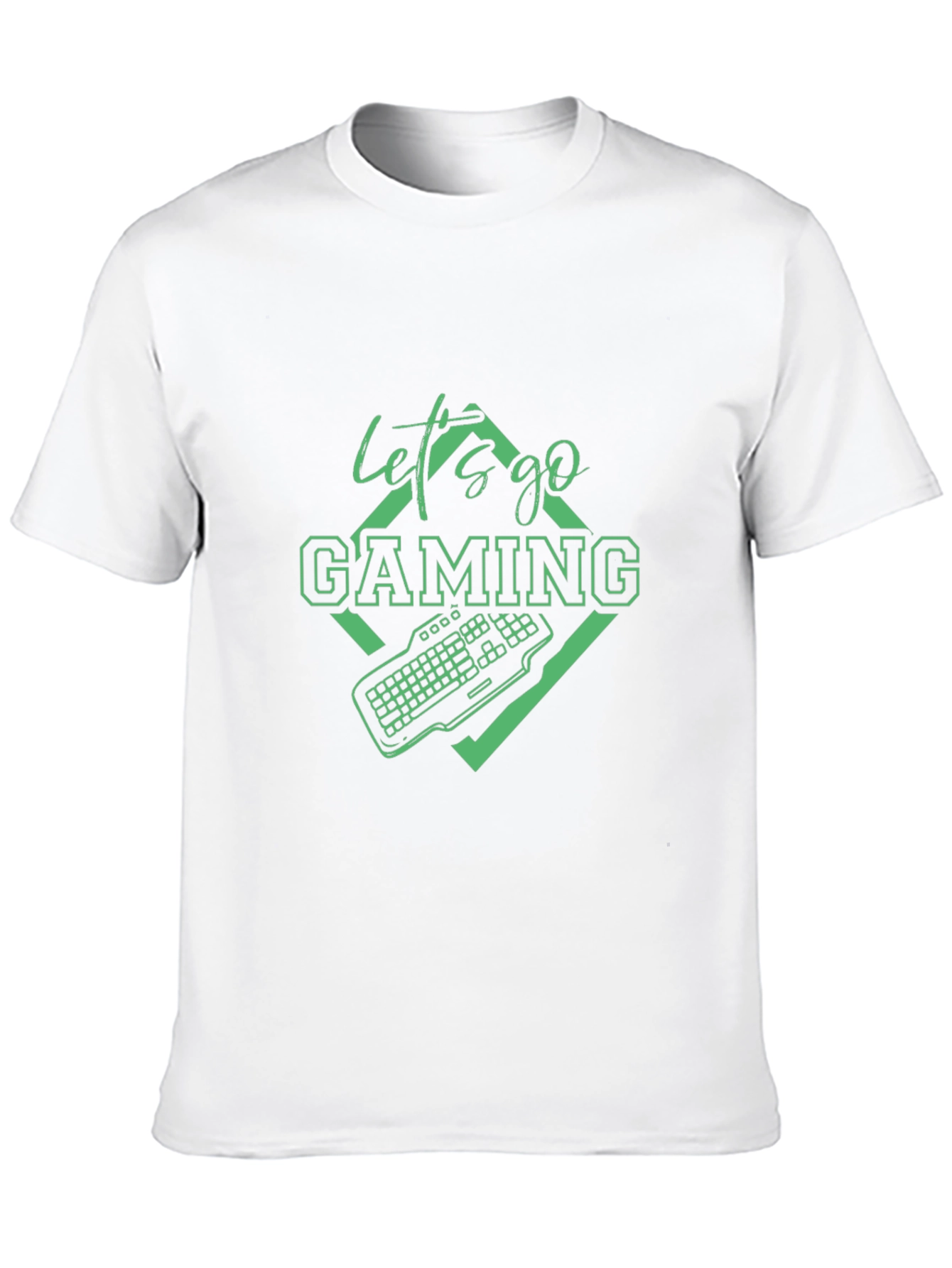 Lets Go Gaming T-Shirt - Gamer Style