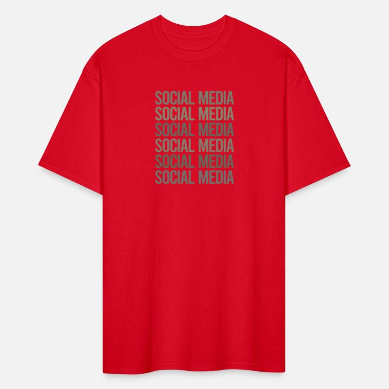 Gray Text Art Social Media