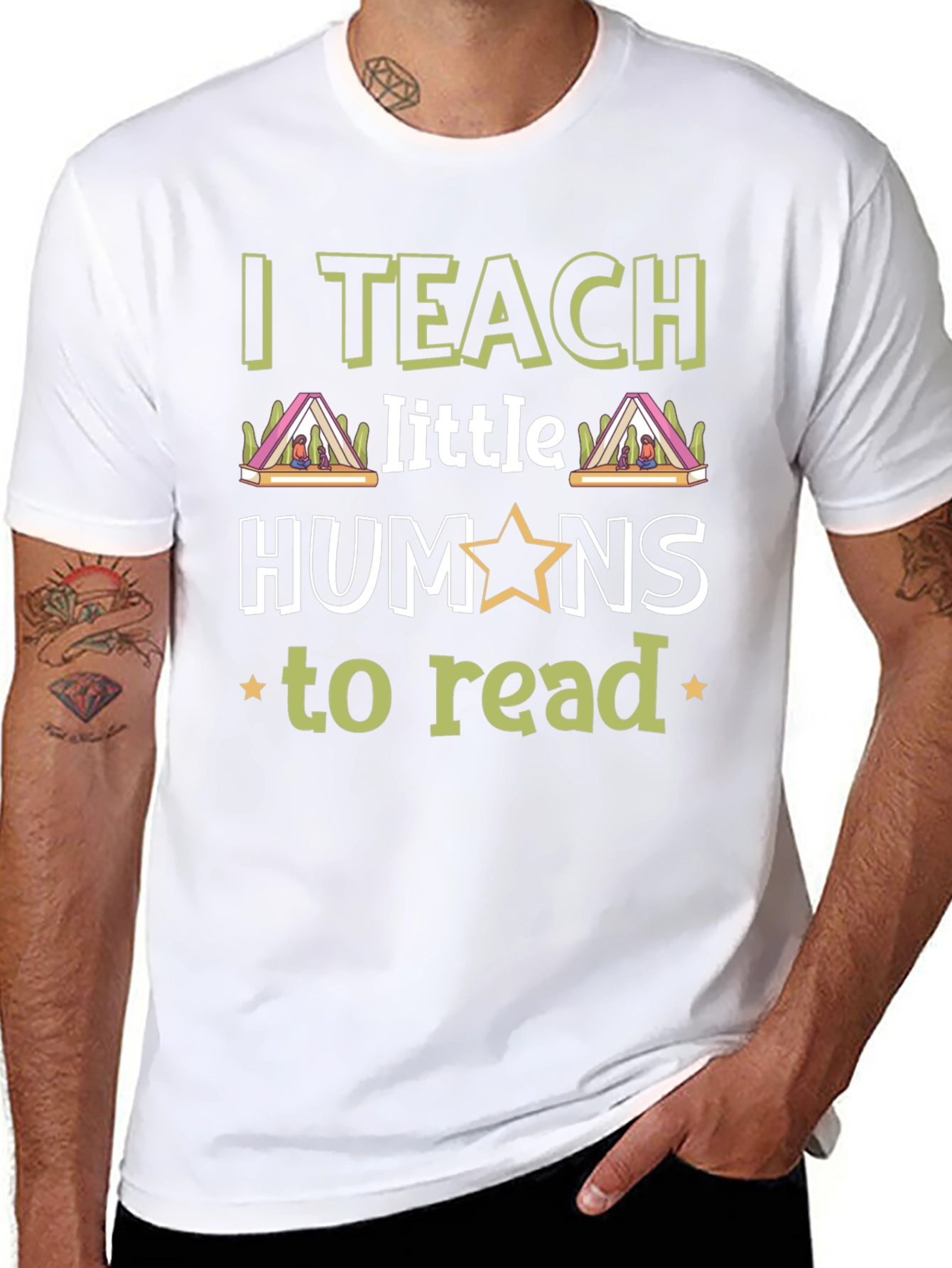 I Teach Little Humans to Read T-Shirt