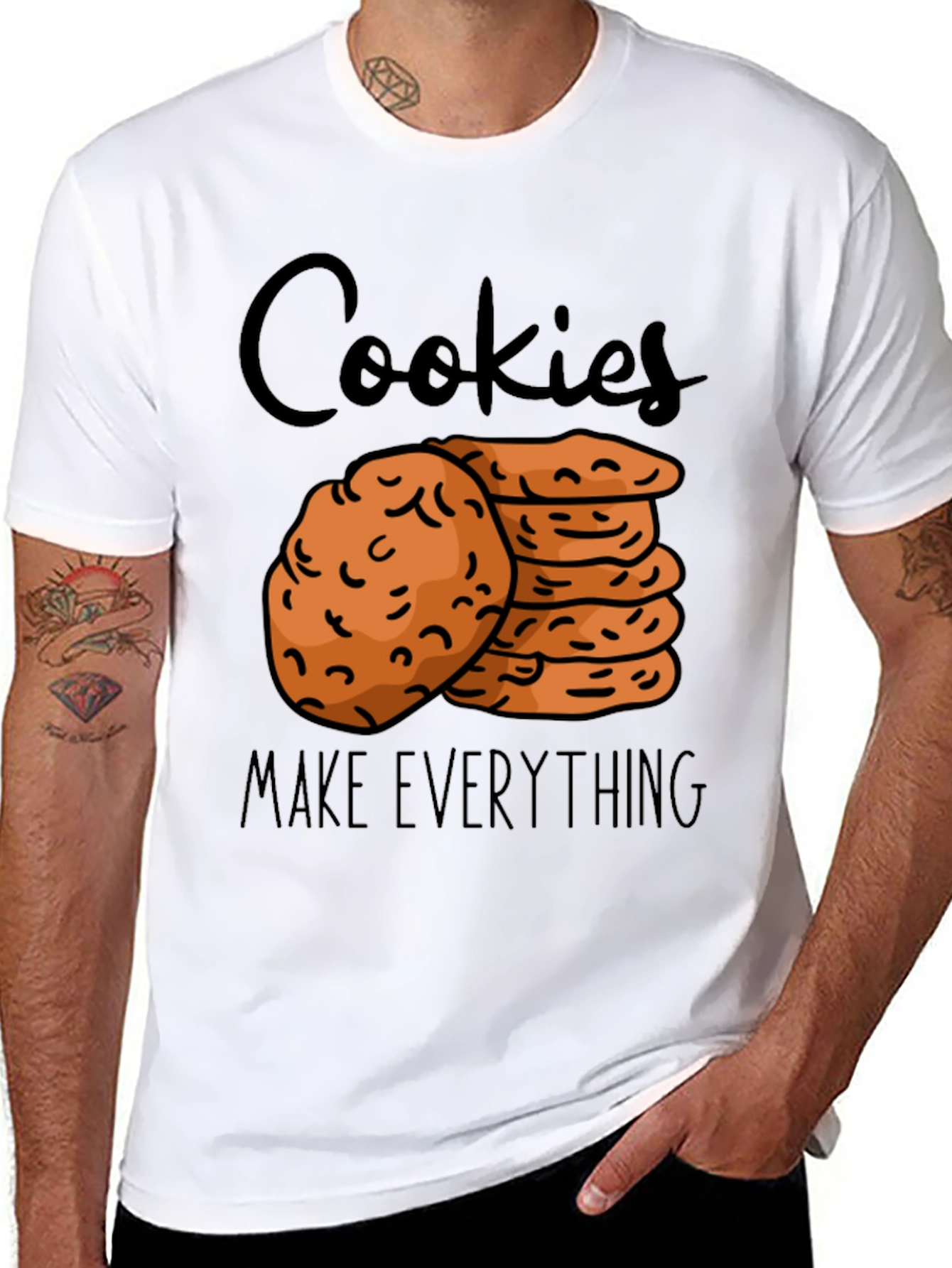 Cookies Make Everything Graphic T-Shirt