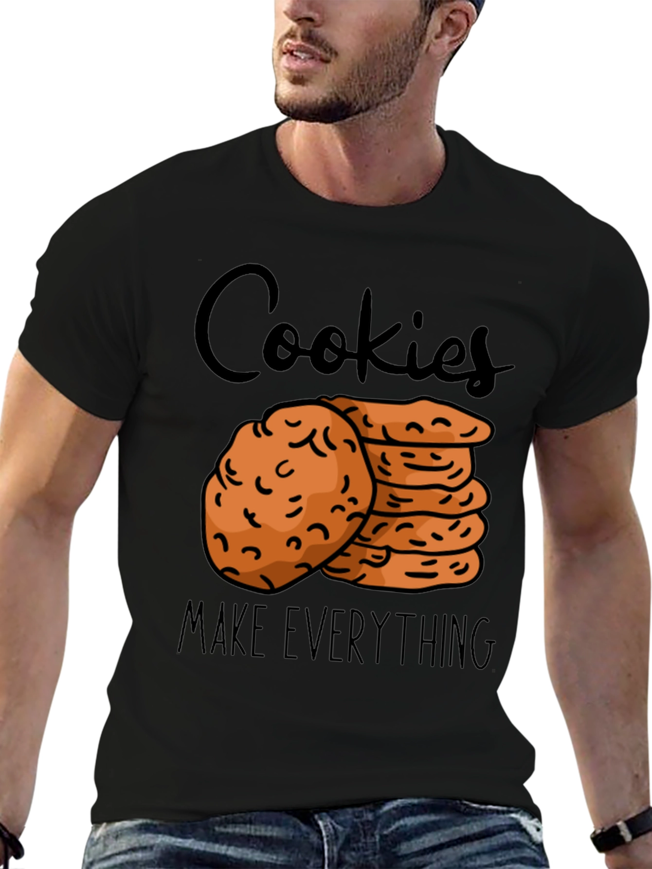 Cookies Make Everything Graphic T-Shirt