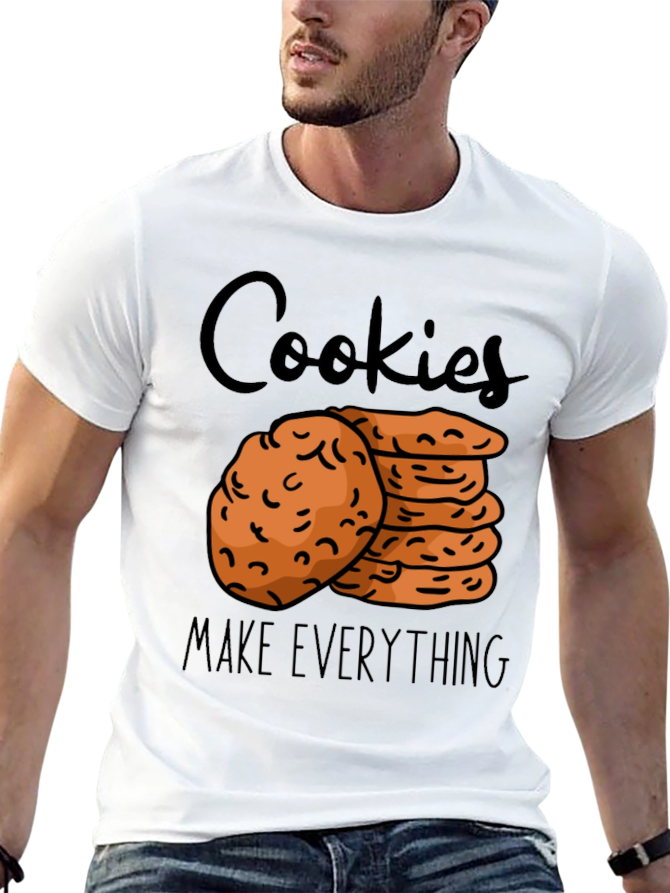 Cookies Make Everything Graphic T-Shirt