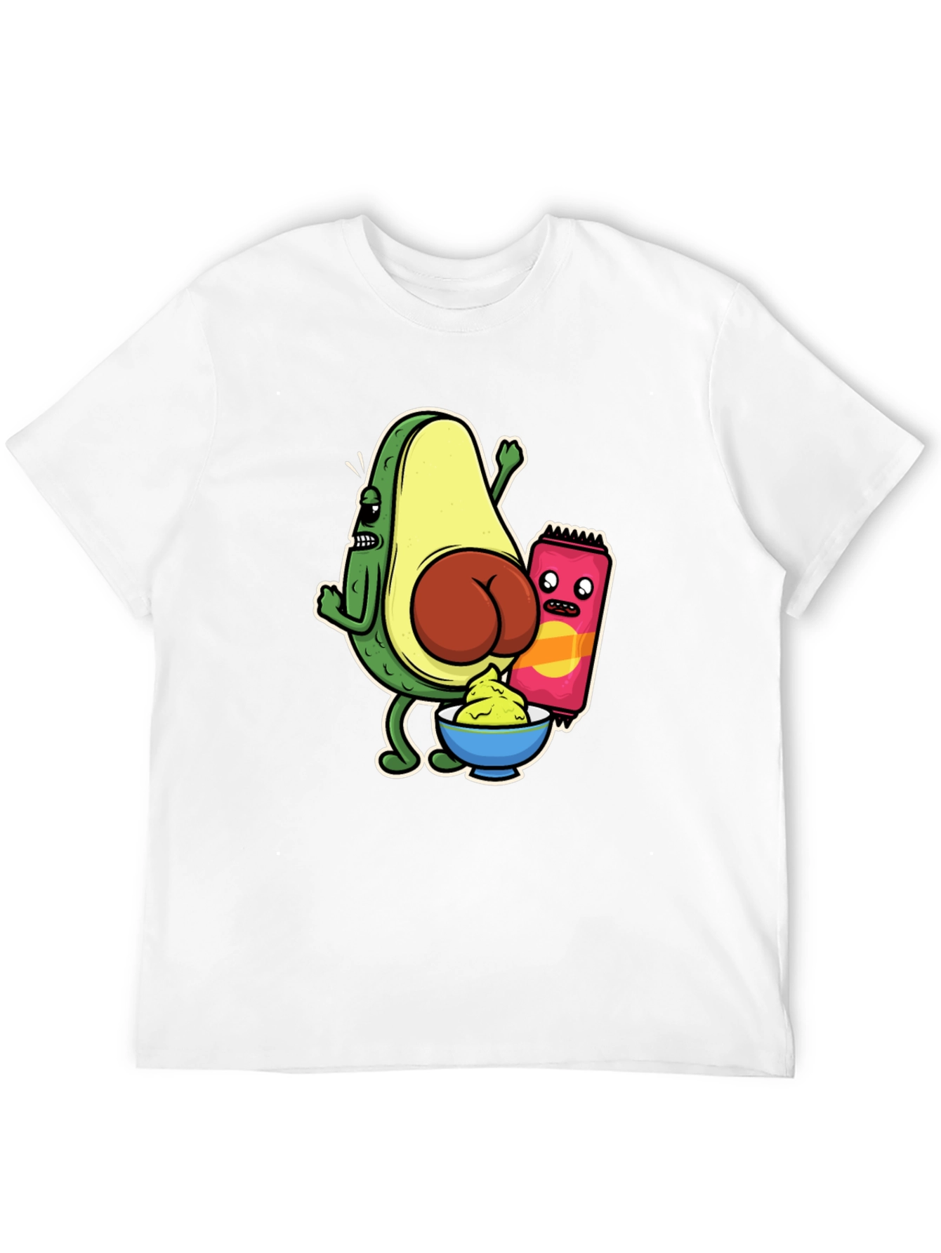 Avocado Butt Funny Graphic Tee
