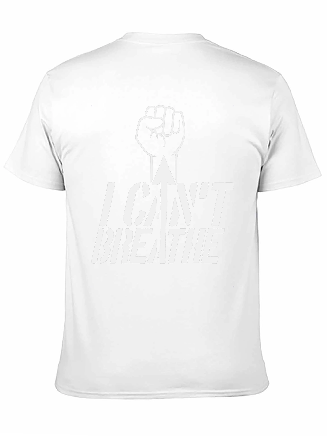 I Cant Breathe Graphic Tee - Black