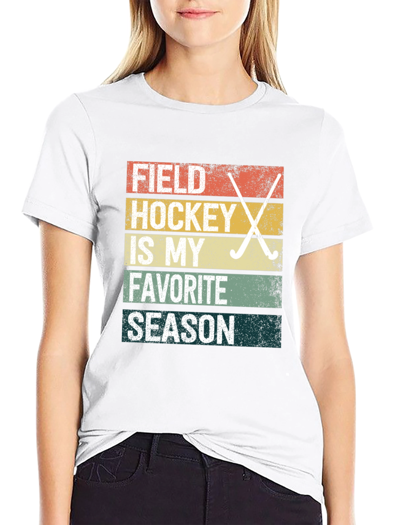 Field Hockey Favorite Season Graphic Tee