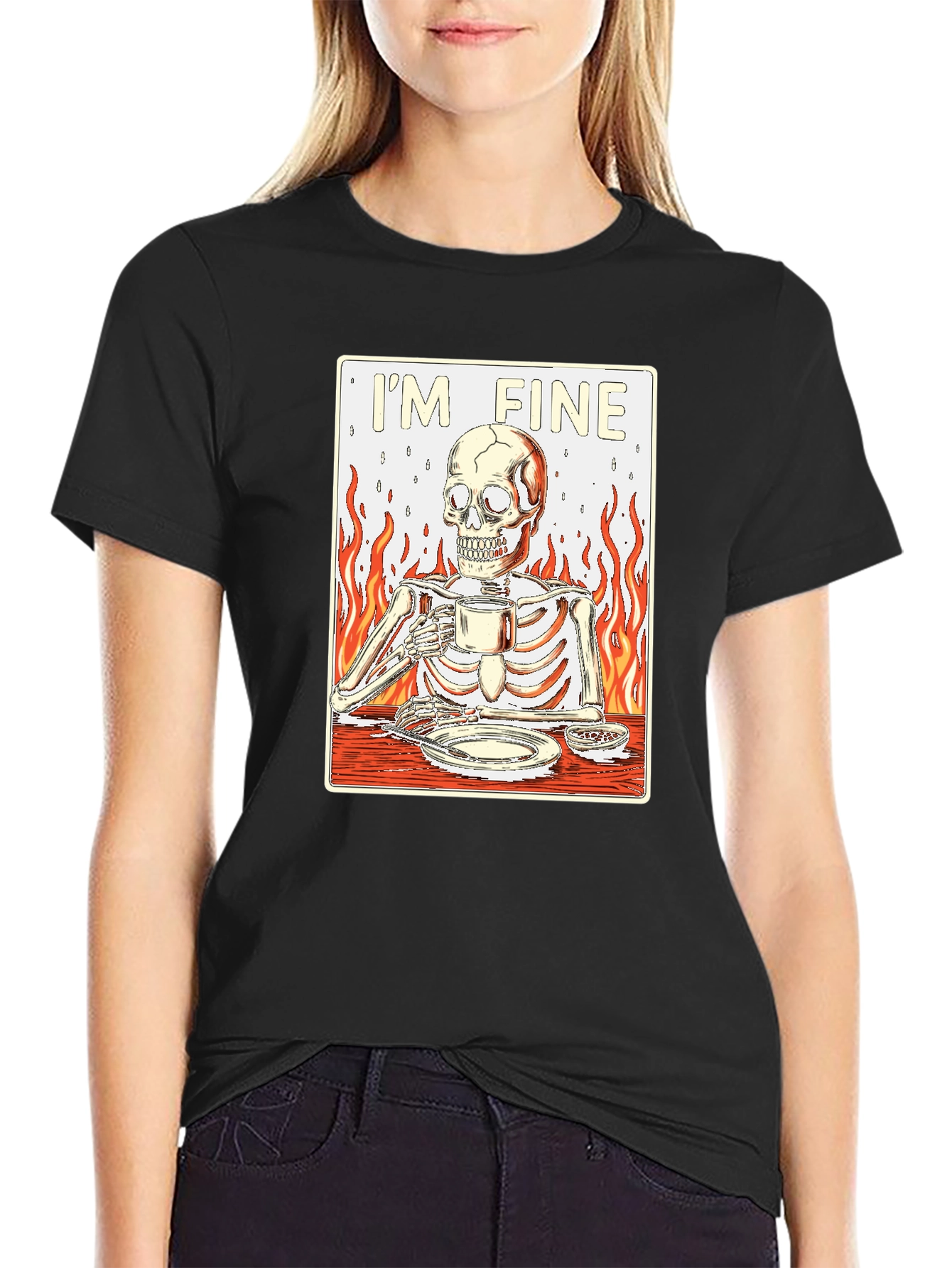 Im Fine Skeleton T-Shirt