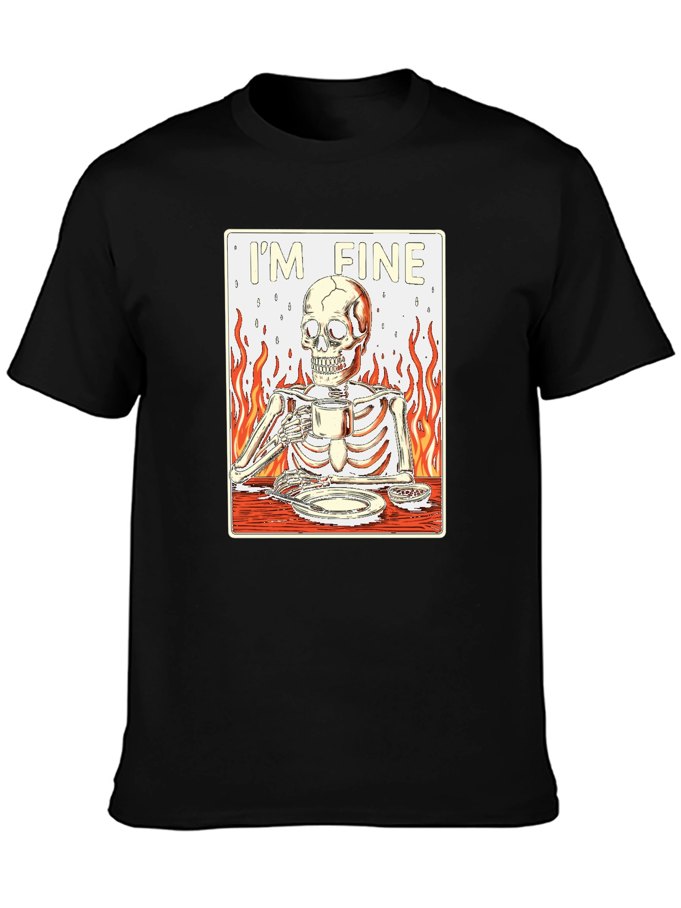 Im Fine Skeleton T-Shirt