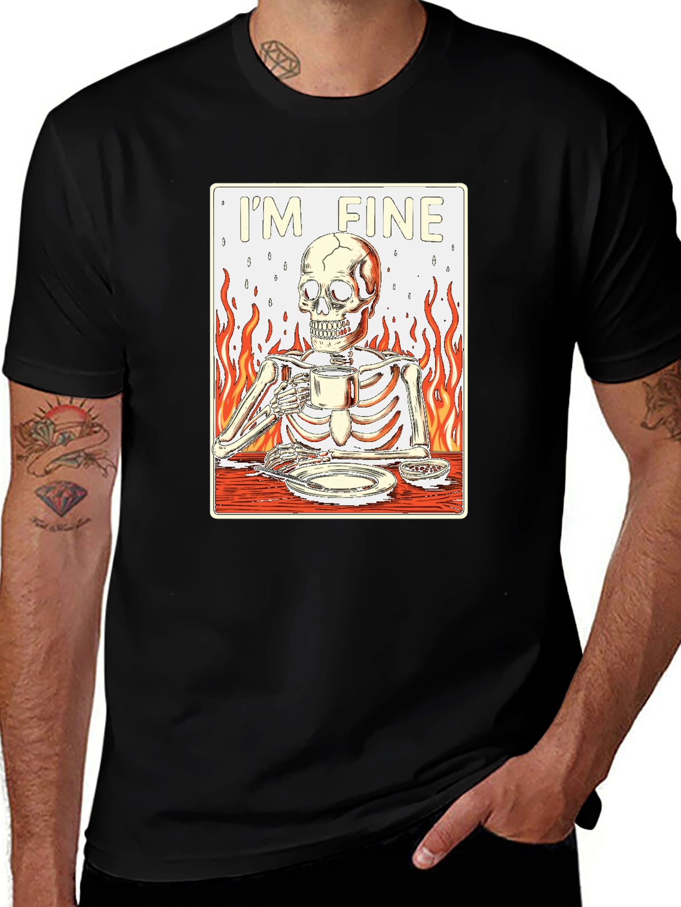 Im Fine Skeleton T-Shirt