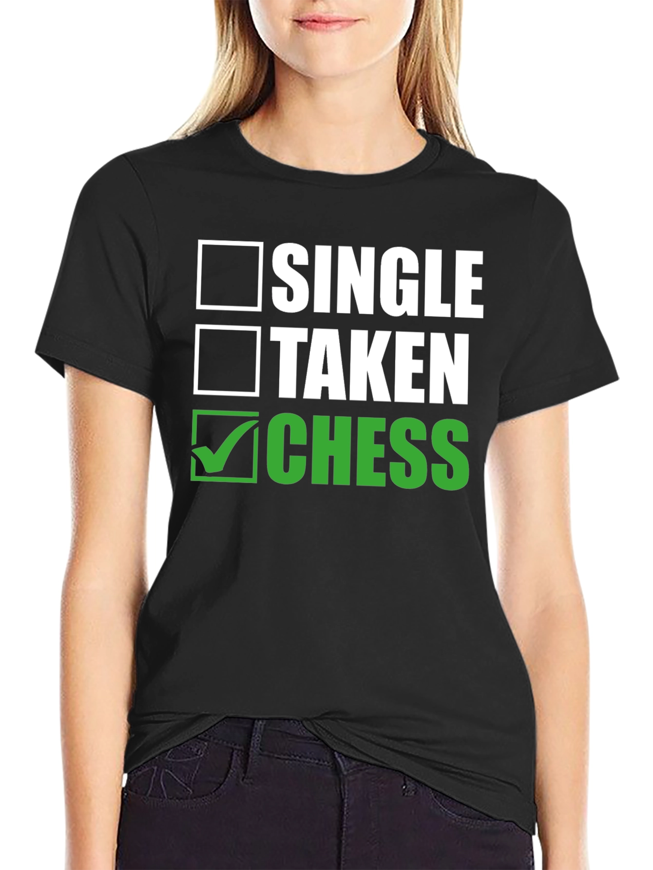 Single Taken Chess T-Shirt - Funny Chess Player Tee