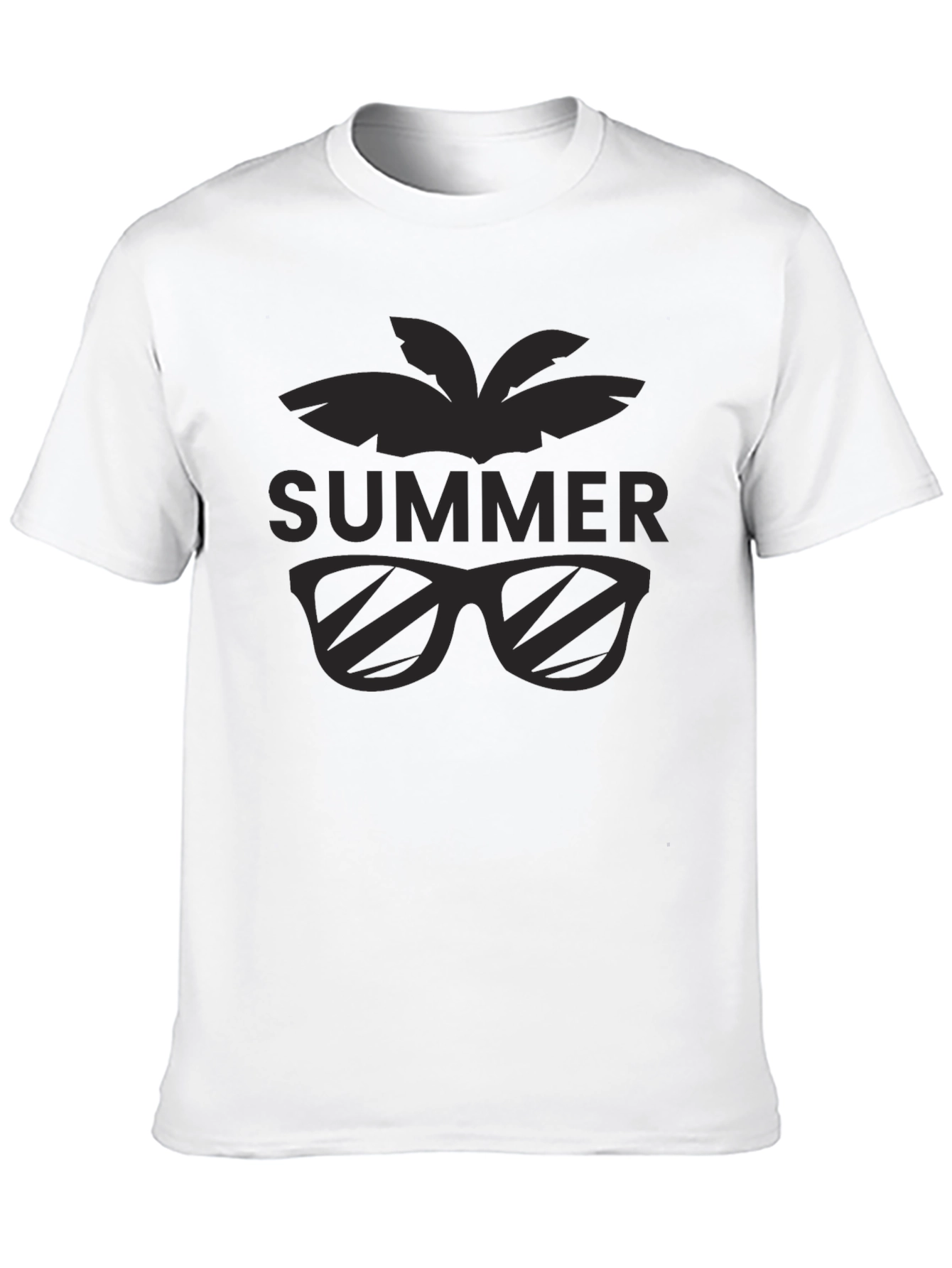 Summer Vibes Tee - Palm Tree Sunglasses Graphic T-Shirt